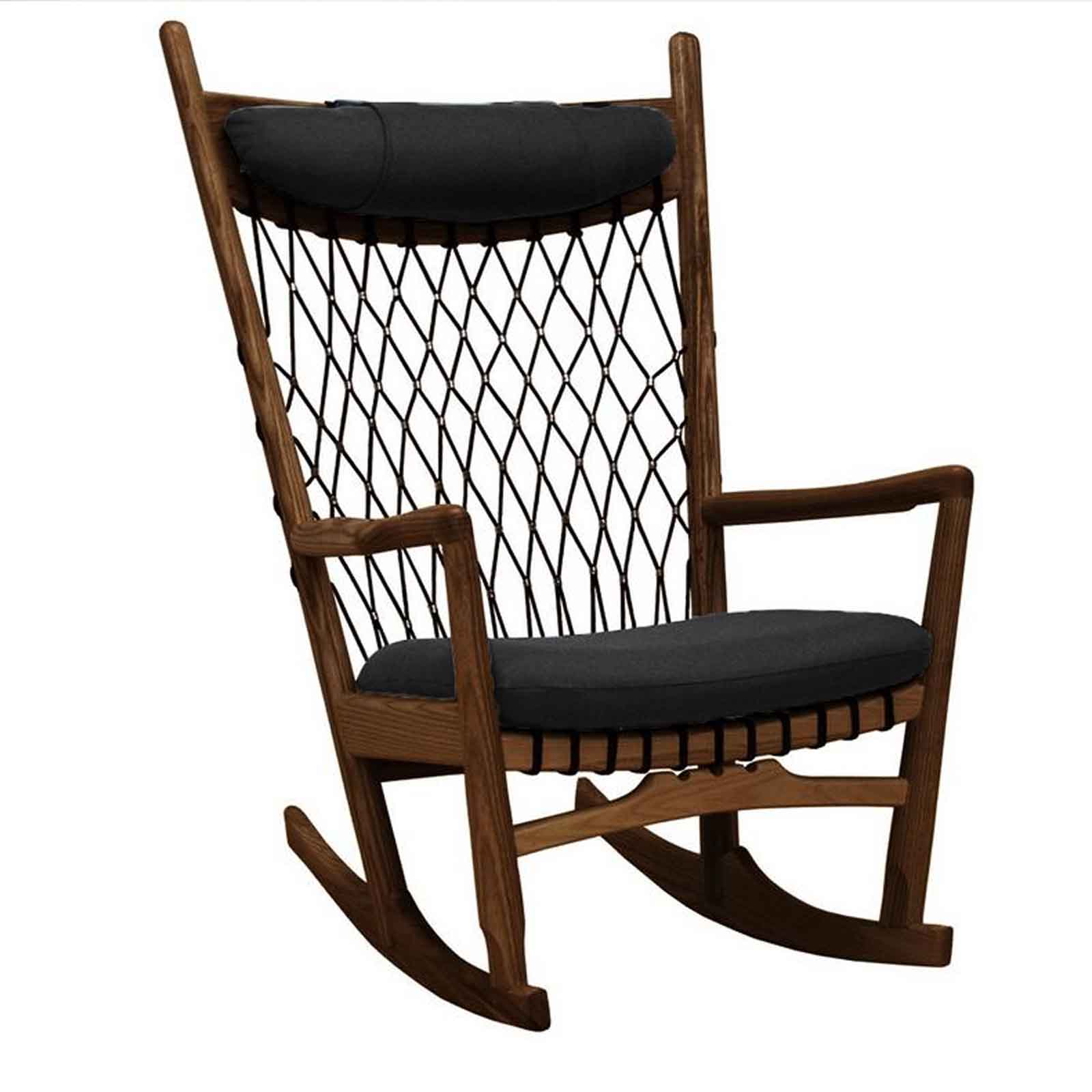 Solid Wood And Cord Lounge Chair Sf-019A-W - Lounge Chairs - ebarza Furniture UAE | Shop Modern Furniture in Abu Dhabi & Dubai - مفروشات ايبازرا في الامارات | تسوق اثاث عصري وديكورات مميزة في دبي وابوظبي