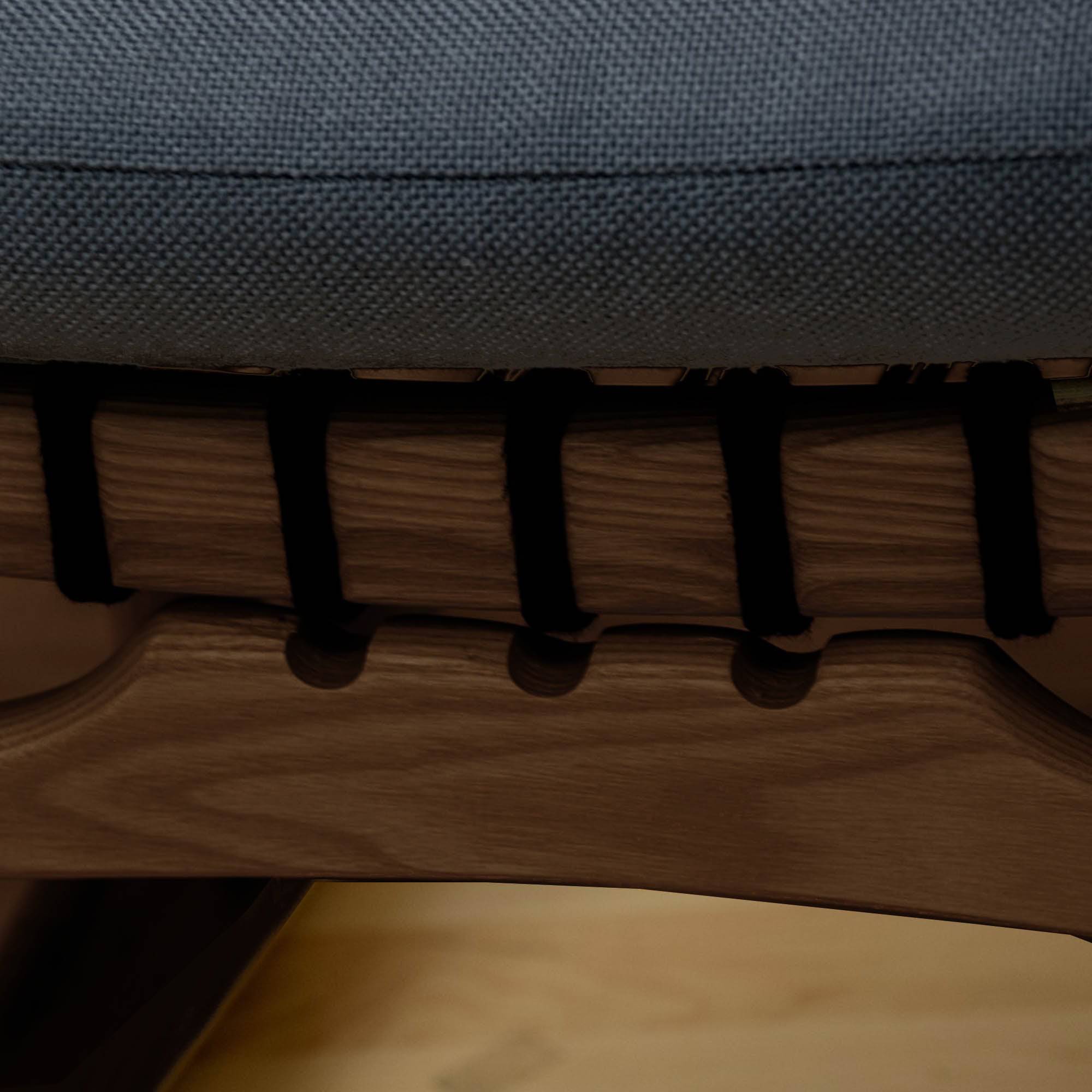 Solid Wood And Cord Lounge Chair Sf-019A-W - Lounge Chairs - ebarza Furniture UAE | Shop Modern Furniture in Abu Dhabi & Dubai - مفروشات ايبازرا في الامارات | تسوق اثاث عصري وديكورات مميزة في دبي وابوظبي