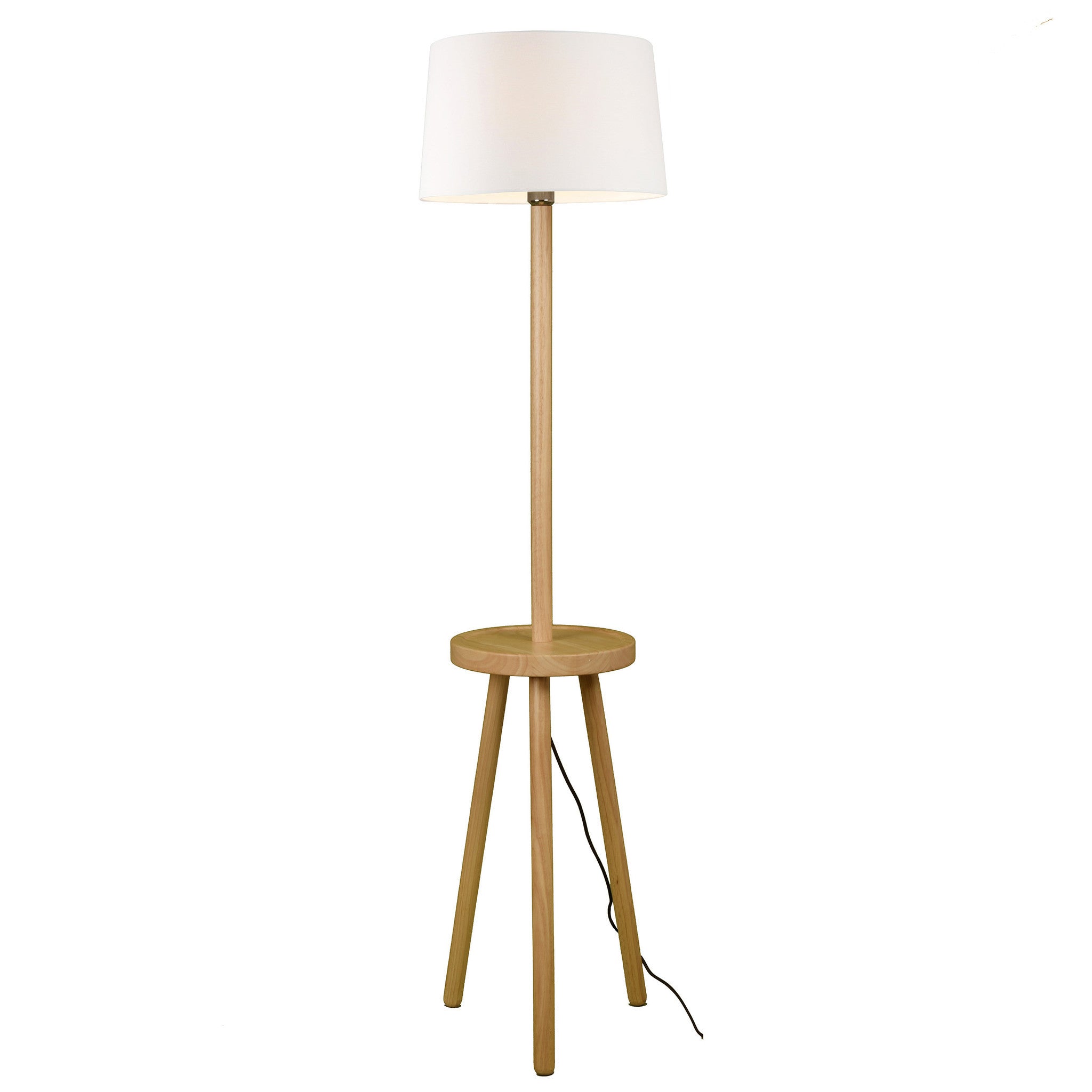 As Is - Solid Wood Floor Lamp Bpmt15-N - DISPLAY ITEM - ebarza Furniture UAE | Shop Modern Furniture in Abu Dhabi & Dubai - مفروشات ايبازرا في الامارات | تسوق اثاث عصري وديكورات مميزة في دبي وابوظبي