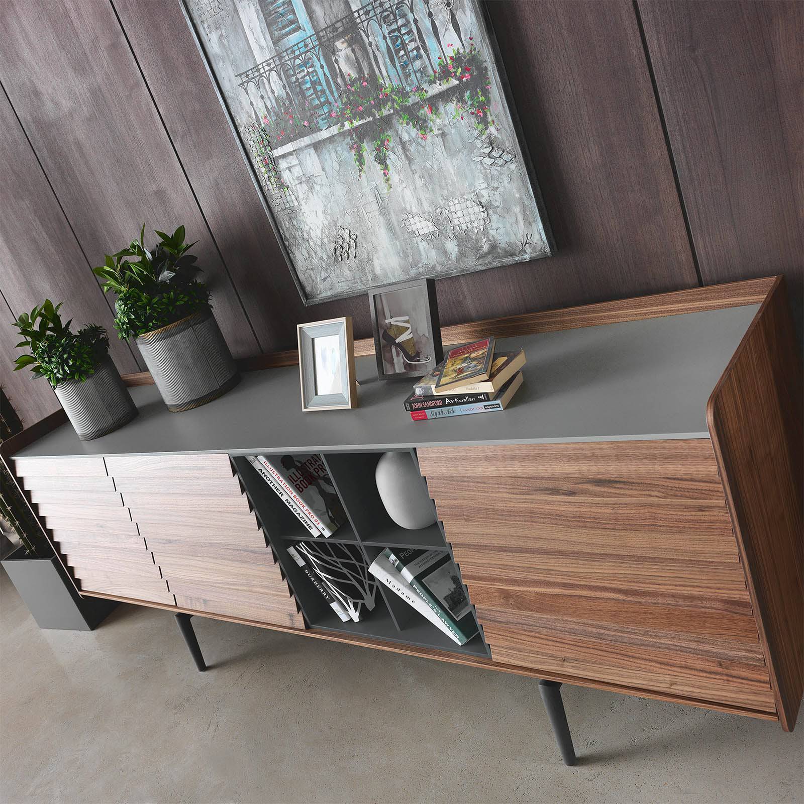 Solo Sideboard Solo004 - Sideboards - ebarza Furniture UAE | Shop Modern Furniture in Abu Dhabi & Dubai - مفروشات ايبازرا في الامارات | تسوق اثاث عصري وديكورات مميزة في دبي وابوظبي
