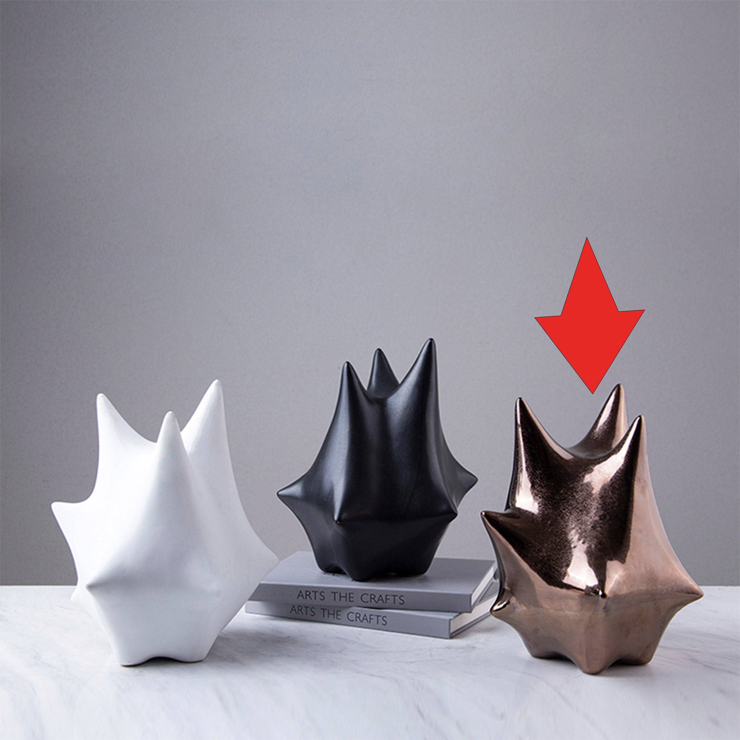 Spiky Ball Décor-C Fa-D21061C - Home Decor Figurines - ebarza Furniture UAE | Shop Modern Furniture in Abu Dhabi & Dubai - مفروشات ايبازرا في الامارات | تسوق اثاث عصري وديكورات مميزة في دبي وابوظبي