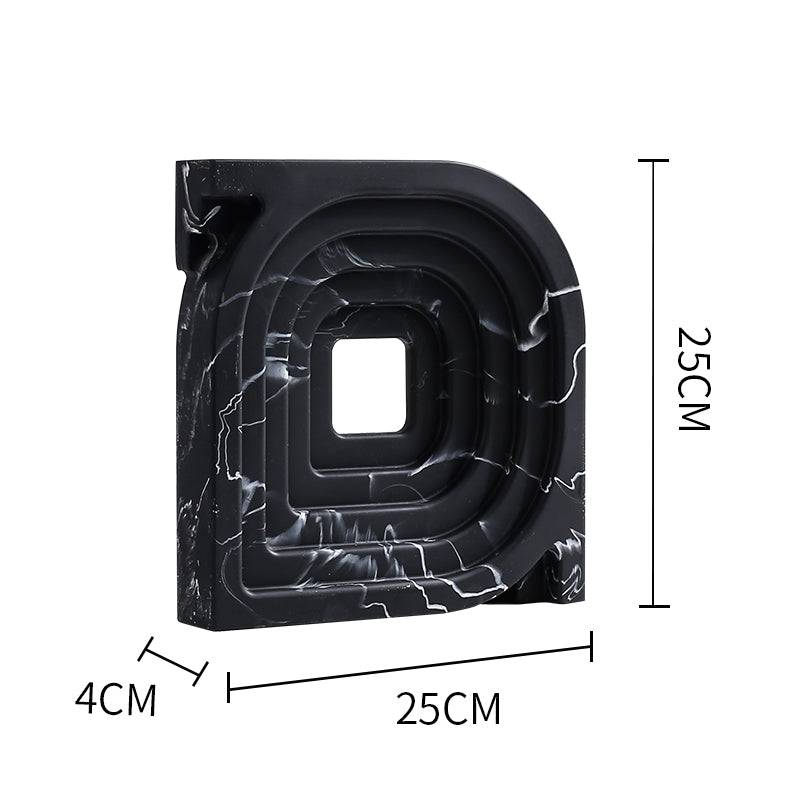 Square And Round Corner Ornaments White Fc-Sz21105B - Home Decor Figurines - ebarza Furniture UAE | Shop Modern Furniture in Abu Dhabi & Dubai - مفروشات ايبازرا في الامارات | تسوق اثاث عصري وديكورات مميزة في دبي وابوظبي