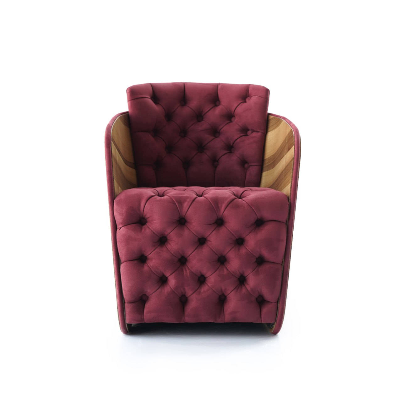 Sir Arm Chair Sir-Arm-Red - Armchairs - ebarza Furniture UAE | Shop Modern Furniture in Abu Dhabi & Dubai - مفروشات ايبازرا في الامارات | تسوق اثاث عصري وديكورات مميزة في دبي وابوظبي