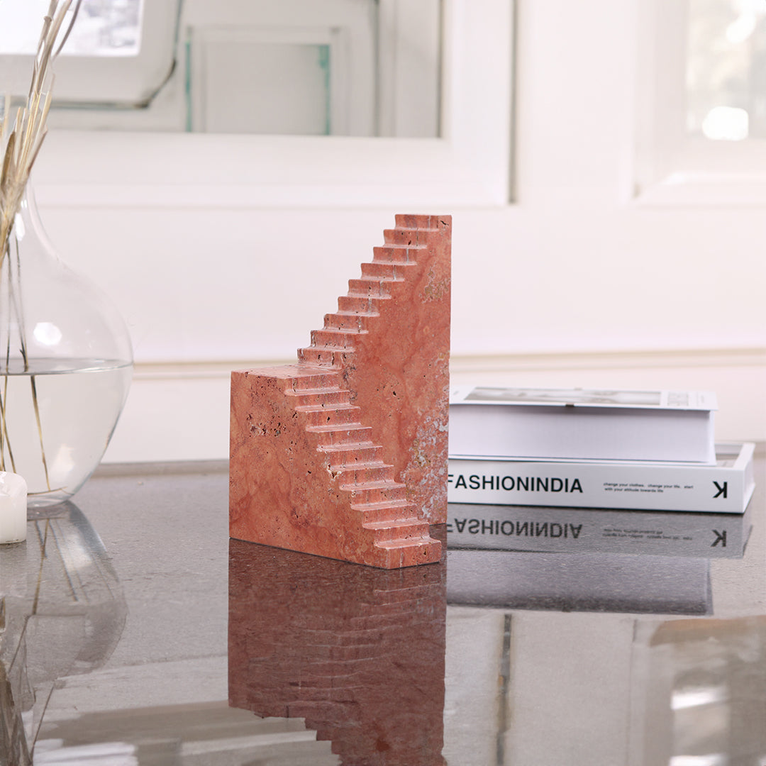 Stair Sculpture KA3020A - Home Decor Figurines - ebarza Furniture UAE | Shop Modern Furniture in Abu Dhabi & Dubai - مفروشات ايبازرا في الامارات | تسوق اثاث عصري وديكورات مميزة في دبي وابوظبي