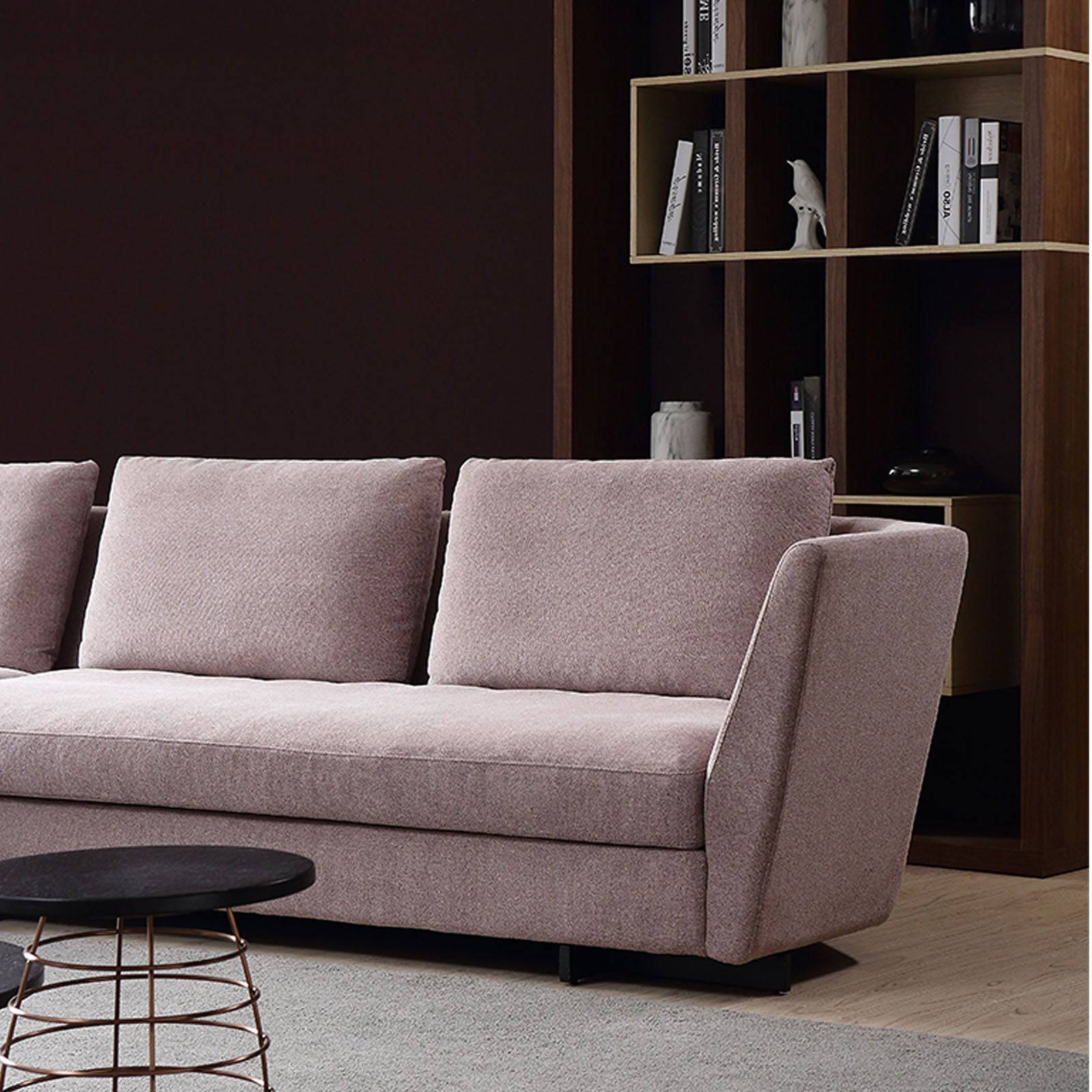 Stockholm Sofa With Marble Table Sf036-3Cl+Lt022B - Sofas - ebarza Furniture UAE | Shop Modern Furniture in Abu Dhabi & Dubai - مفروشات ايبازرا في الامارات | تسوق اثاث عصري وديكورات مميزة في دبي وابوظبي