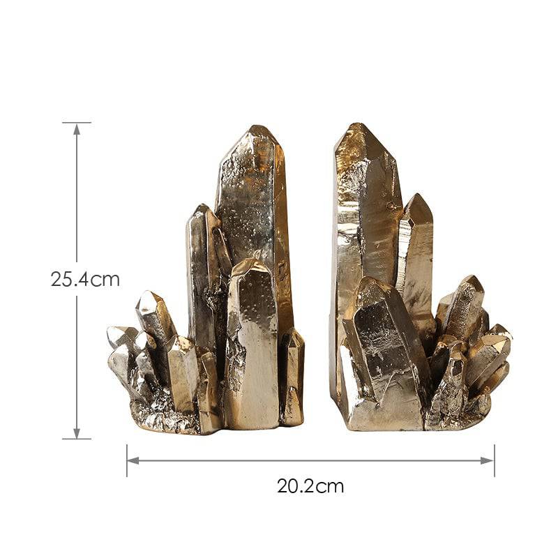 Stone Bookend Resin Fa-Sz2001 - Bookends - ebarza Furniture UAE | Shop Modern Furniture in Abu Dhabi & Dubai - مفروشات ايبازرا في الامارات | تسوق اثاث عصري وديكورات مميزة في دبي وابوظبي