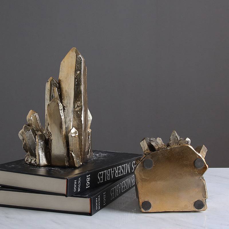 Stone Bookend Resin Fa-Sz2001 - Bookends - ebarza Furniture UAE | Shop Modern Furniture in Abu Dhabi & Dubai - مفروشات ايبازرا في الامارات | تسوق اثاث عصري وديكورات مميزة في دبي وابوظبي