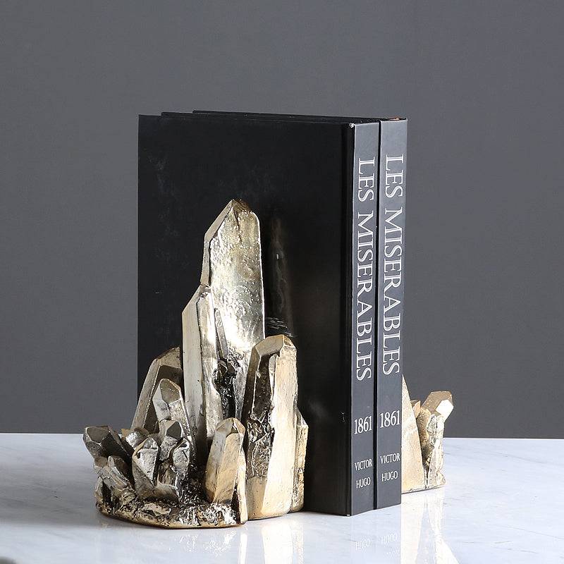Stone Bookend Resin Fa-Sz2001 - Bookends - ebarza Furniture UAE | Shop Modern Furniture in Abu Dhabi & Dubai - مفروشات ايبازرا في الامارات | تسوق اثاث عصري وديكورات مميزة في دبي وابوظبي