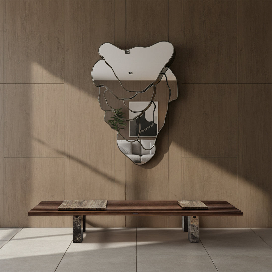 Strata Long coffee Table/ Bench - JK-D183 - Coffee Tables - ebarza Furniture UAE | Shop Modern Furniture in Abu Dhabi & Dubai - مفروشات ايبازرا في الامارات | تسوق اثاث عصري وديكورات مميزة في دبي وابوظبي