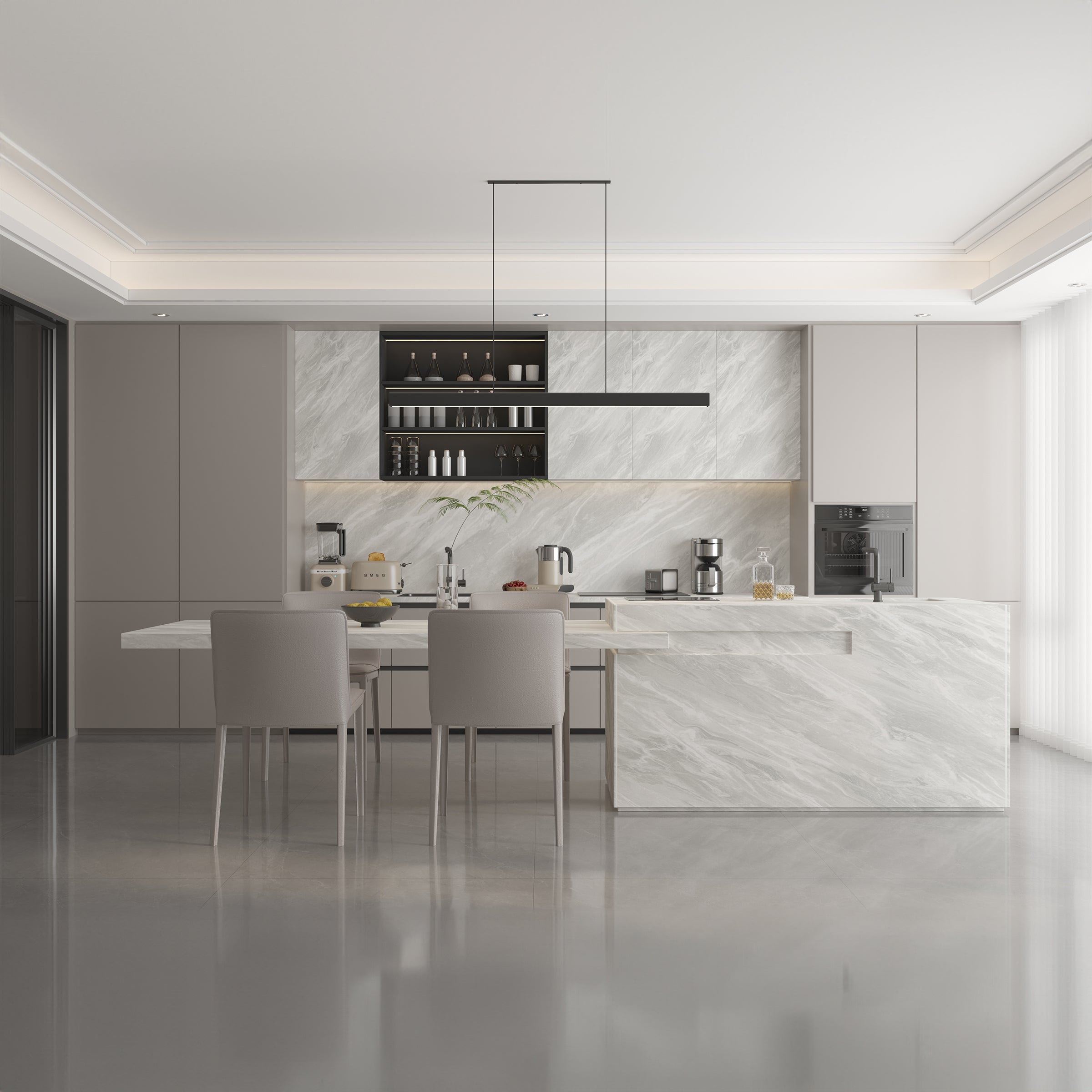 Super Matte Mdf Panel (122 X 280X1.8CM, E2,700kg/m3,protective Film) WQ765SM - Wall Panels - ebarza Furniture UAE | Shop Modern Furniture in Abu Dhabi & Dubai - مفروشات ايبازرا في الامارات | تسوق اثاث عصري وديكورات مميزة في دبي وابوظبي