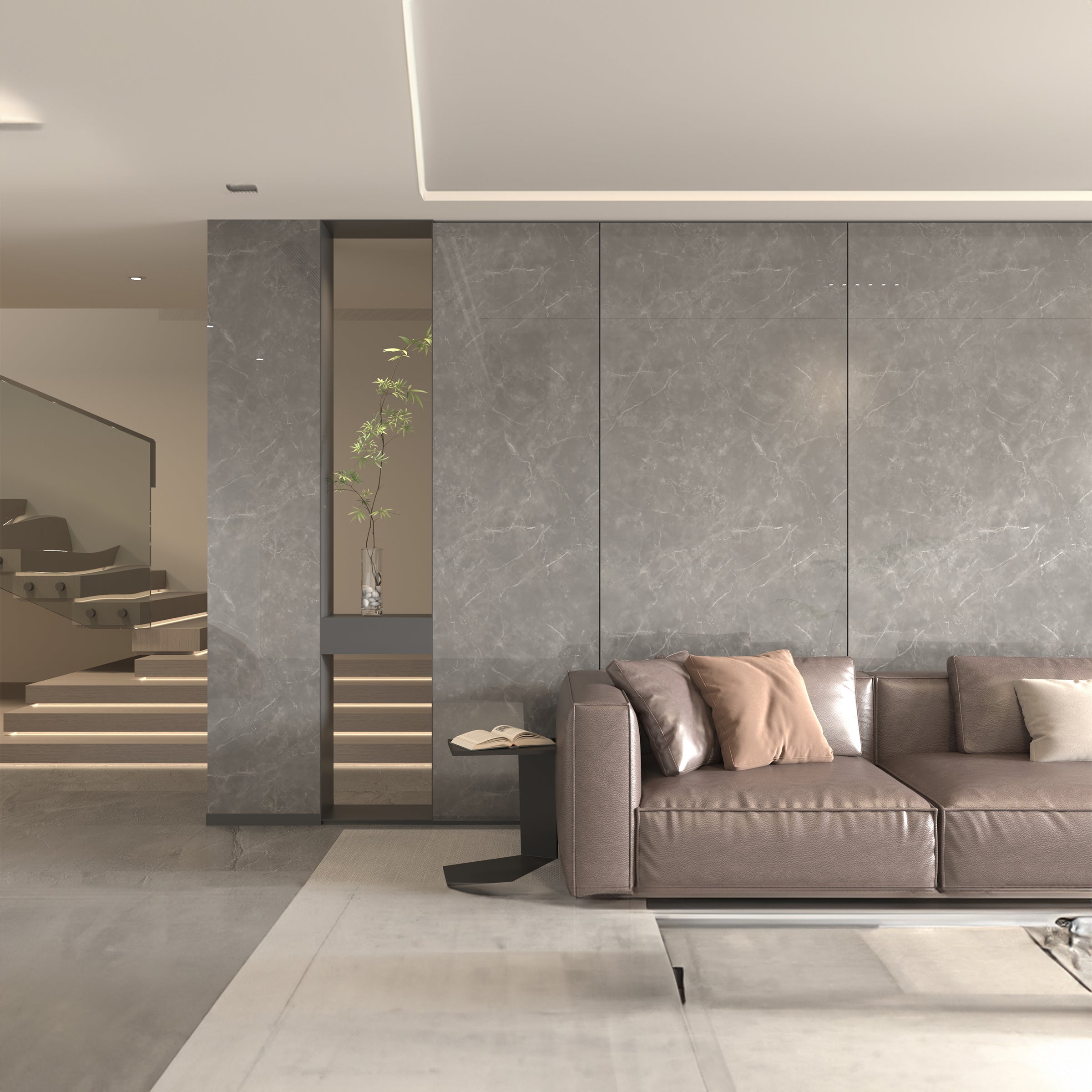 Super Matte UV MDF (122 X 280X1.8CM, E2,700kg/m3, Protective Film) WQ775SM - Wall Panels - ebarza Furniture UAE | Shop Modern Furniture in Abu Dhabi & Dubai - مفروشات ايبازرا في الامارات | تسوق اثاث عصري وديكورات مميزة في دبي وابوظبي