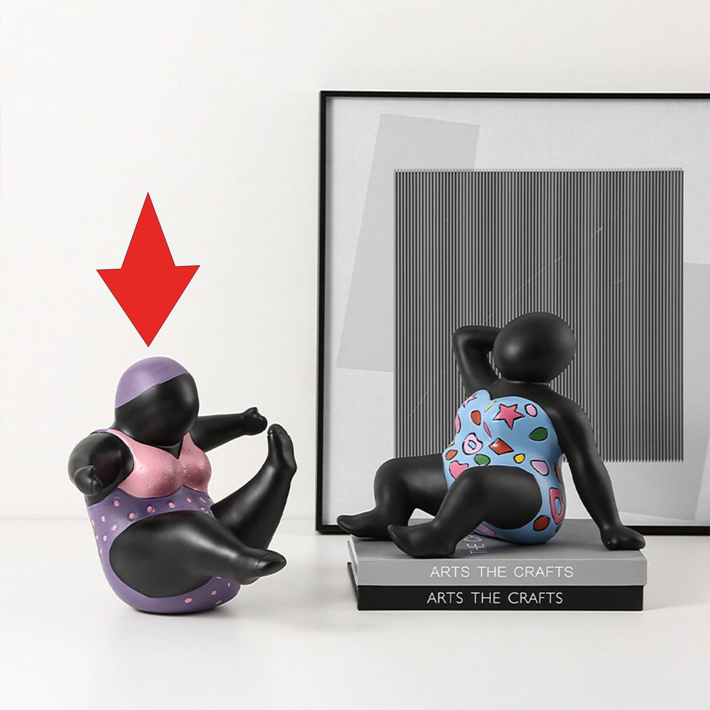 Swimsuit Character A Fc-Sz2152A - Home Decor Figurines - ebarza Furniture UAE | Shop Modern Furniture in Abu Dhabi & Dubai - مفروشات ايبازرا في الامارات | تسوق اثاث عصري وديكورات مميزة في دبي وابوظبي