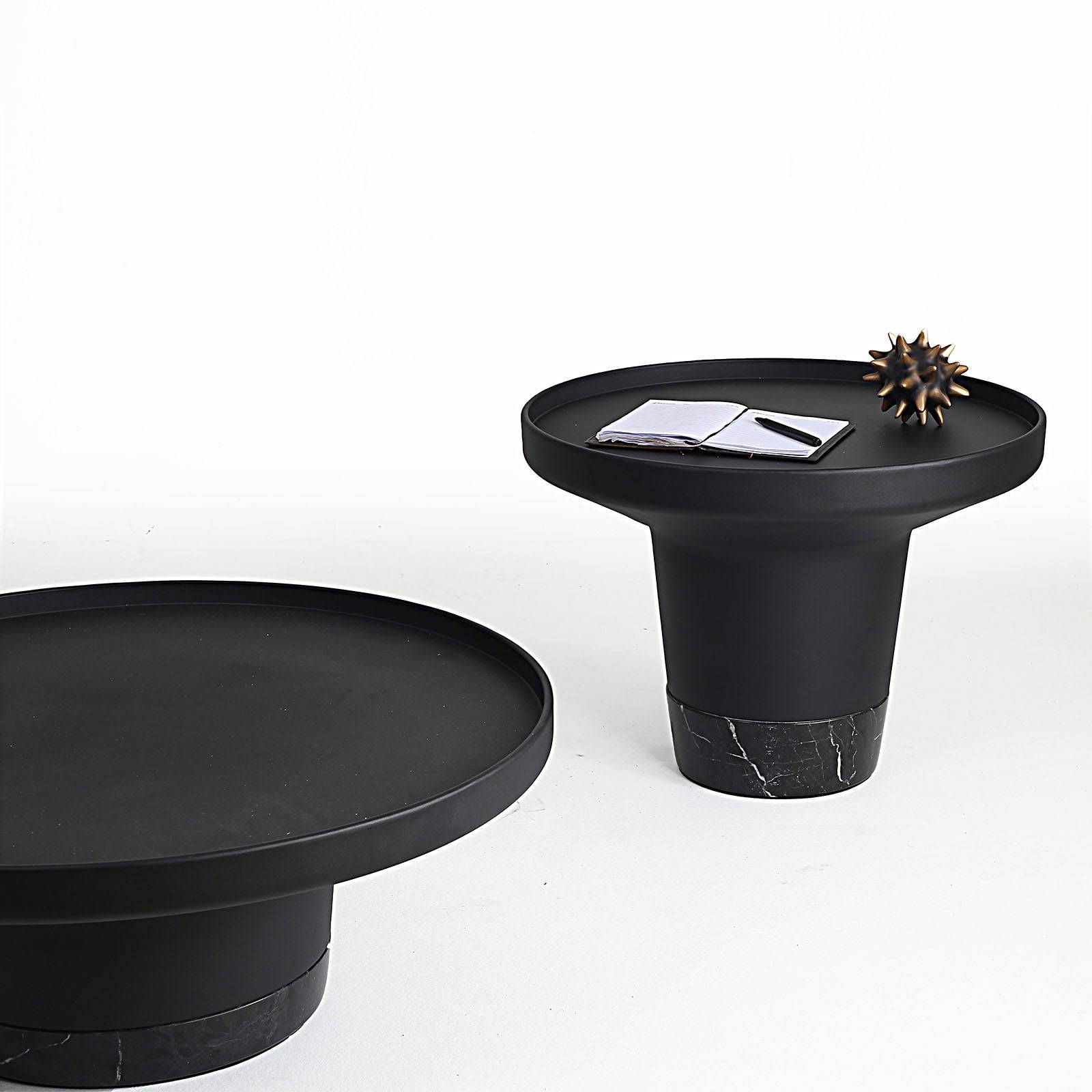 Tampere Marble Center Table Ct8682-80 - Side Tables - ebarza Furniture UAE | Shop Modern Furniture in Abu Dhabi & Dubai - مفروشات ايبازرا في الامارات | تسوق اثاث عصري وديكورات مميزة في دبي وابوظبي