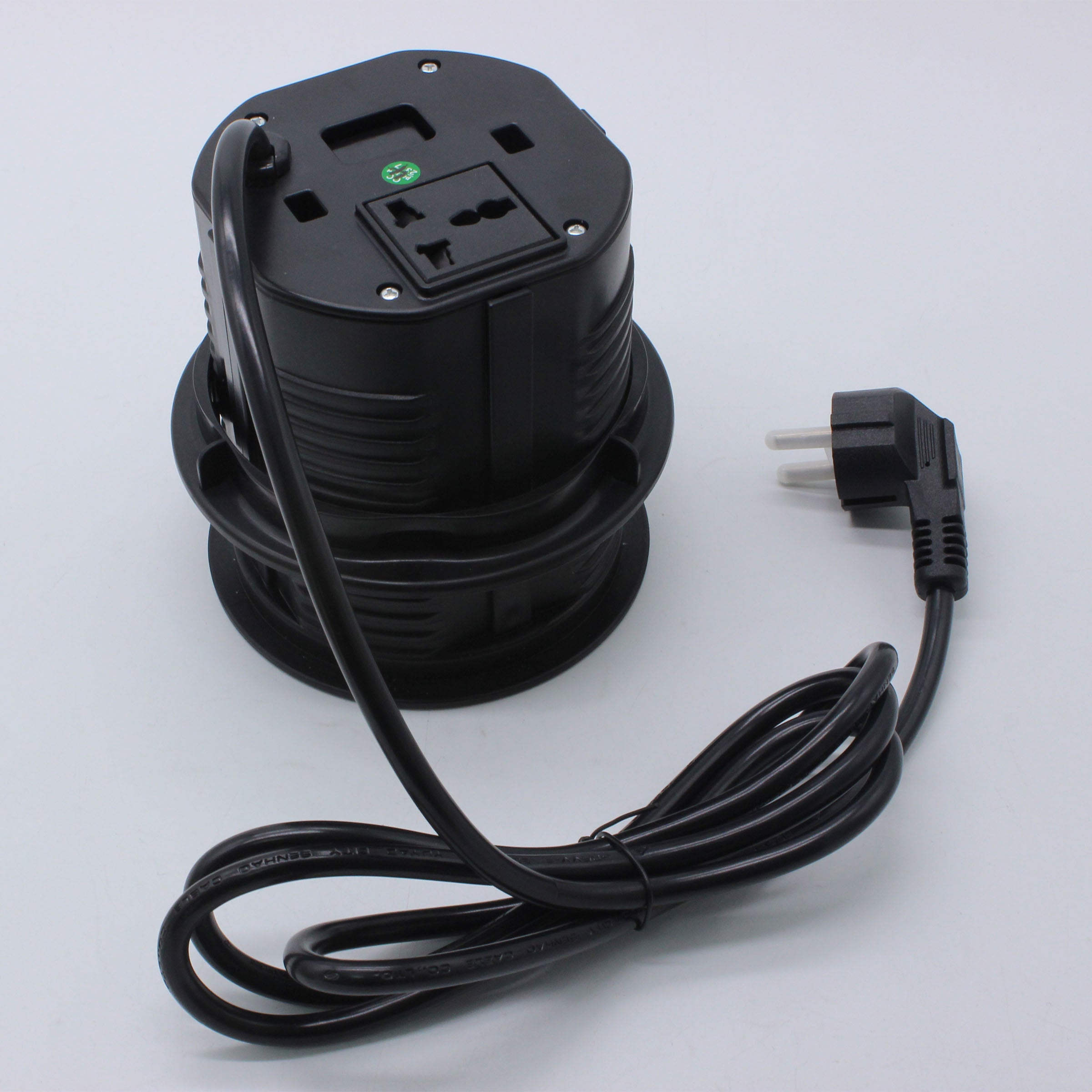 Tempered Glass Pop Up Socket JXB-015A - Smart Sockets - ebarza Furniture UAE | Shop Modern Furniture in Abu Dhabi & Dubai - مفروشات ايبازرا في الامارات | تسوق اثاث عصري وديكورات مميزة في دبي وابوظبي