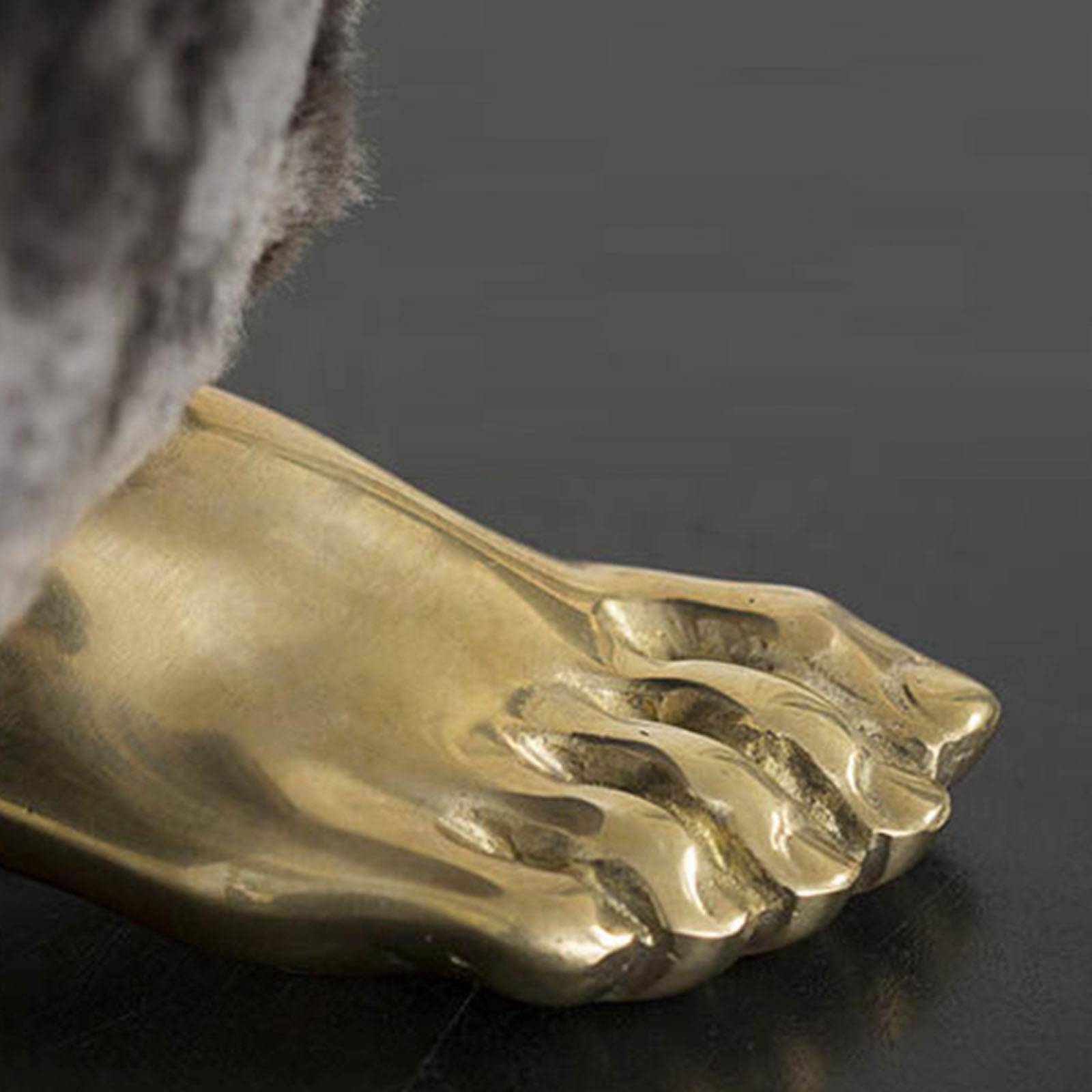 Terni Copper Stool Tg-413-B - Poufs - ebarza Furniture UAE | Shop Modern Furniture in Abu Dhabi & Dubai - مفروشات ايبازرا في الامارات | تسوق اثاث عصري وديكورات مميزة في دبي وابوظبي