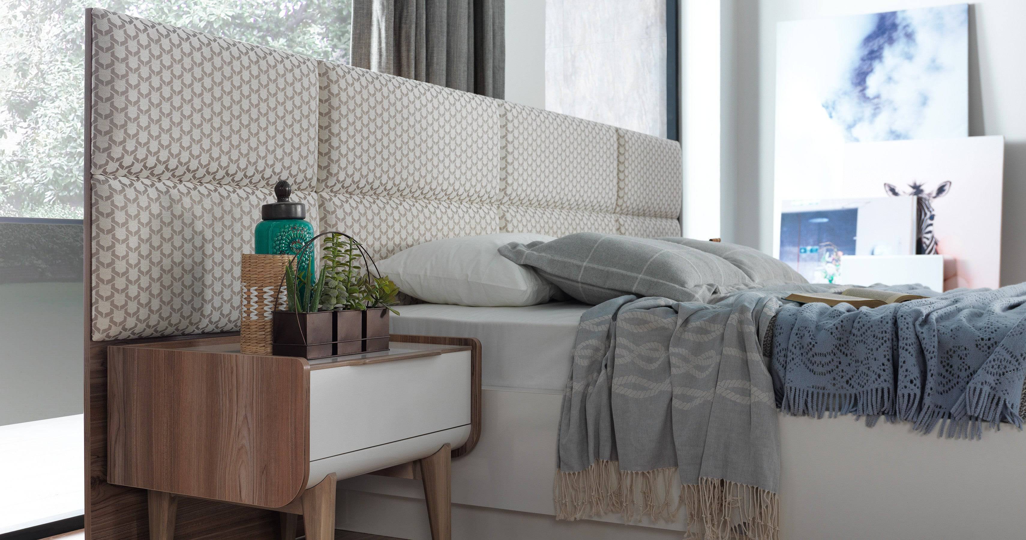 Toledo Bedroom Set Grey001 - Bedroom Sets - ebarza Furniture UAE | Shop Modern Furniture in Abu Dhabi & Dubai - مفروشات ايبازرا في الامارات | تسوق اثاث عصري وديكورات مميزة في دبي وابوظبي