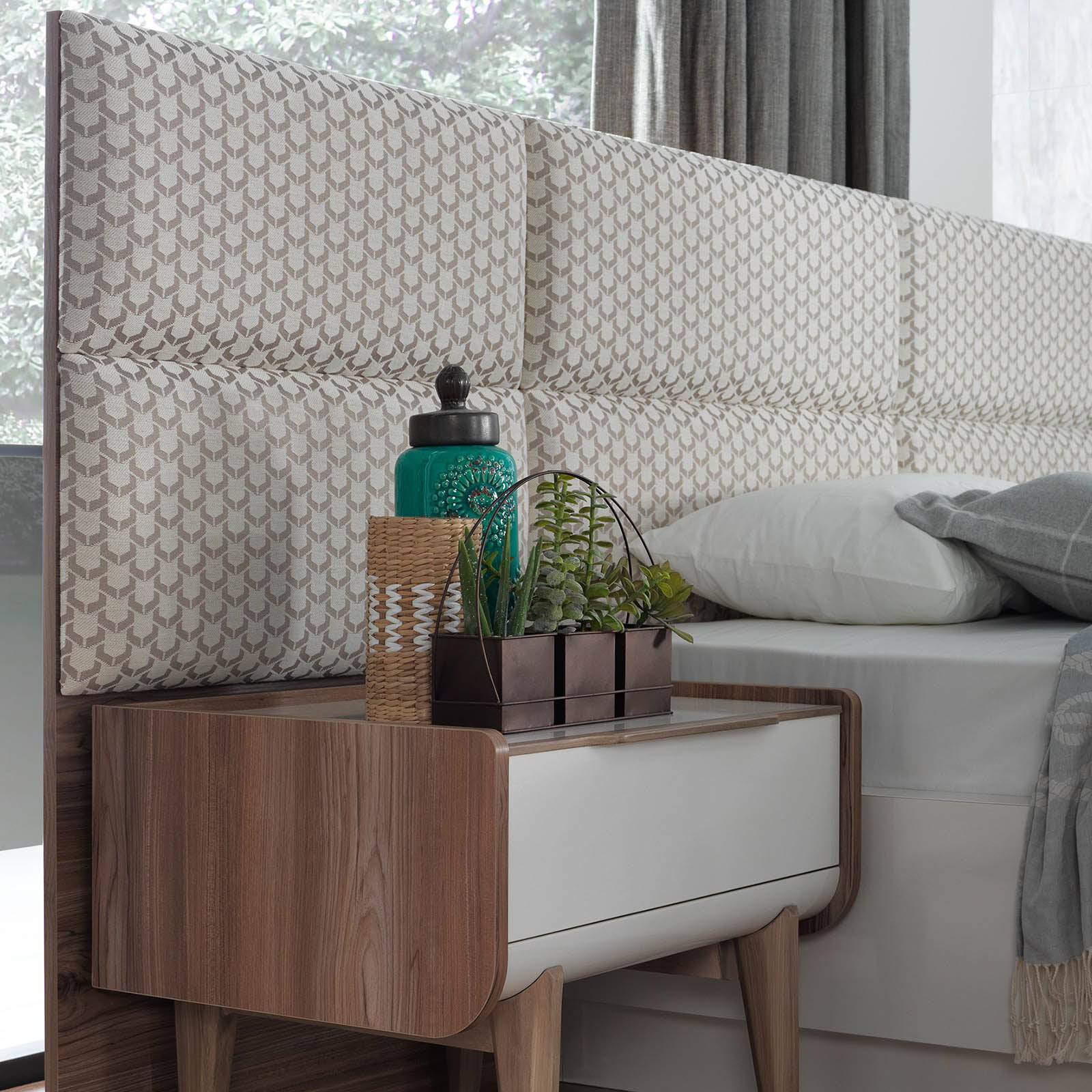 Toledo Bedroom Set Grey001 - Bedroom Sets - ebarza Furniture UAE | Shop Modern Furniture in Abu Dhabi & Dubai - مفروشات ايبازرا في الامارات | تسوق اثاث عصري وديكورات مميزة في دبي وابوظبي