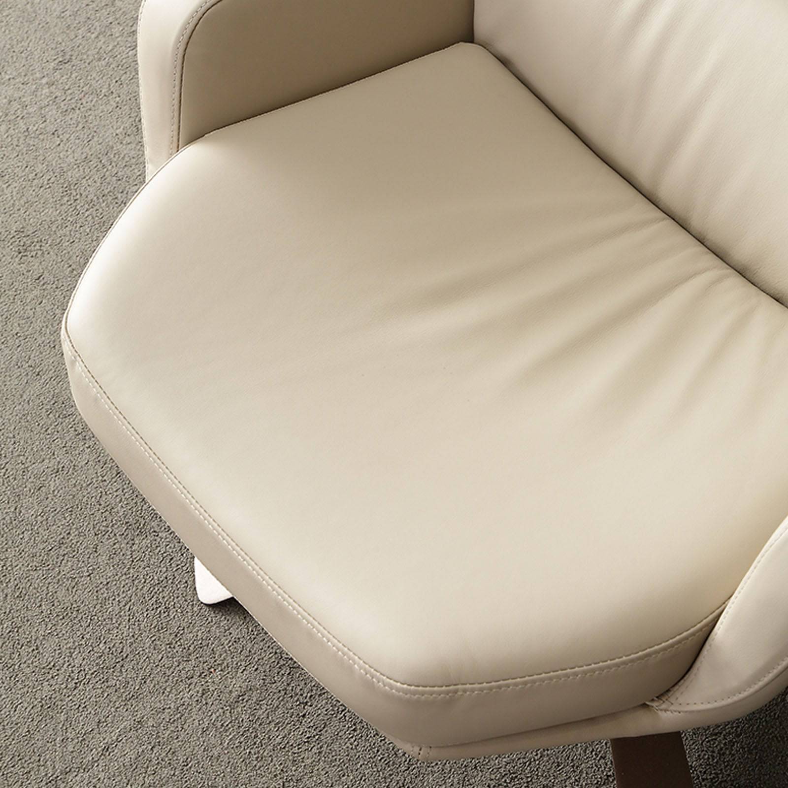 Varese Lounge Chair LC043-Beige - Lounge Chairs - ebarza Furniture UAE | Shop Modern Furniture in Abu Dhabi & Dubai - مفروشات ايبازرا في الامارات | تسوق اثاث عصري وديكورات مميزة في دبي وابوظبي