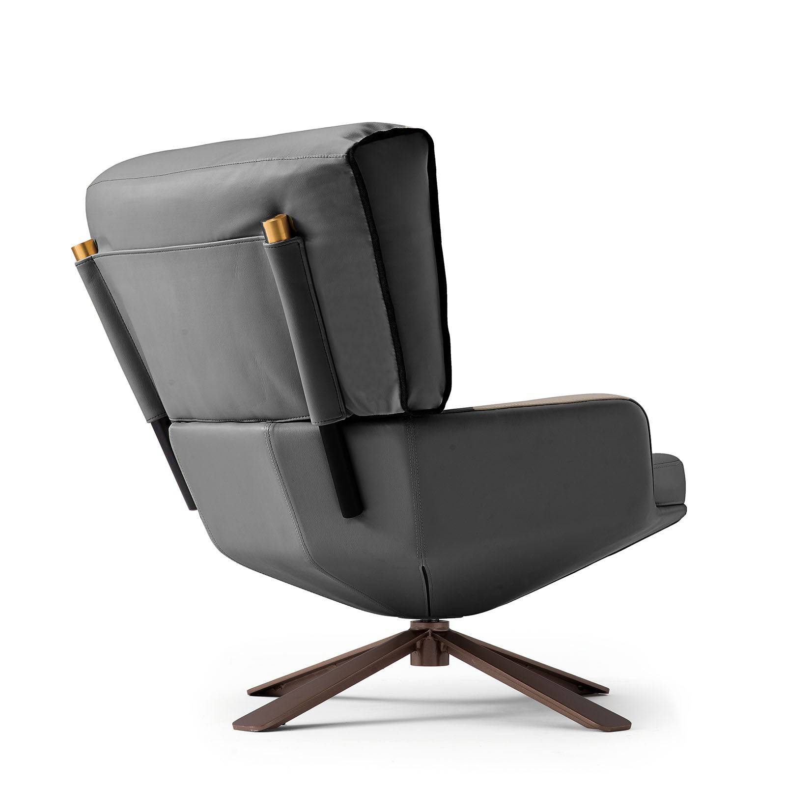Varese Lounge Chair LC043 - Lounge Chairs - ebarza Furniture UAE | Shop Modern Furniture in Abu Dhabi & Dubai - مفروشات ايبازرا في الامارات | تسوق اثاث عصري وديكورات مميزة في دبي وابوظبي