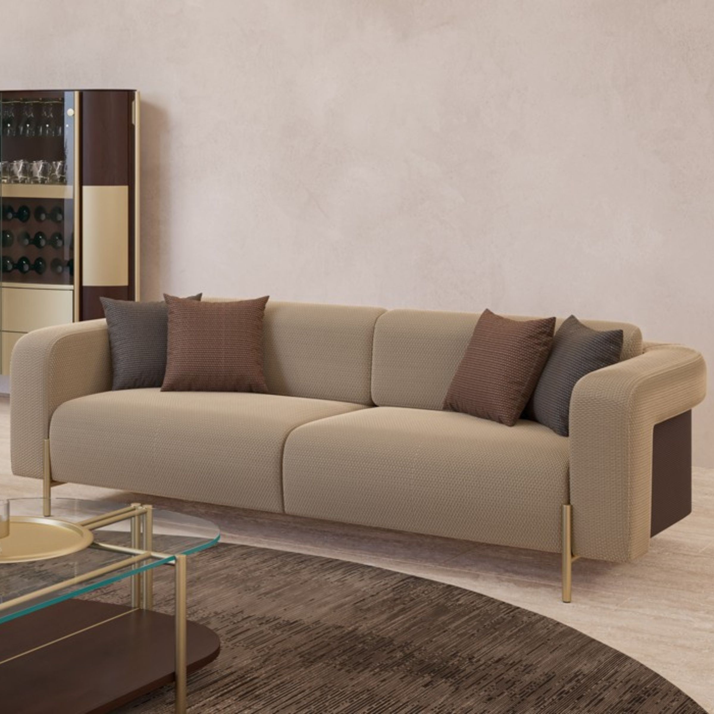 Vega Cabinet VITVEG001 - Shelves - ebarza Furniture UAE | Shop Modern Furniture in Abu Dhabi & Dubai - مفروشات ايبازرا في الامارات | تسوق اثاث عصري وديكورات مميزة في دبي وابوظبي