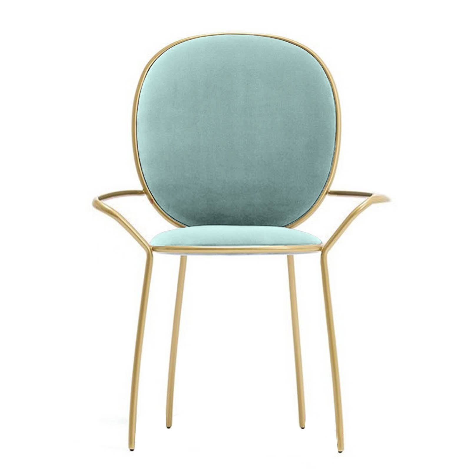 Velletri Dinning Chair Tg-199-Green - Chairs - ebarza Furniture UAE | Shop Modern Furniture in Abu Dhabi & Dubai - مفروشات ايبازرا في الامارات | تسوق اثاث عصري وديكورات مميزة في دبي وابوظبي