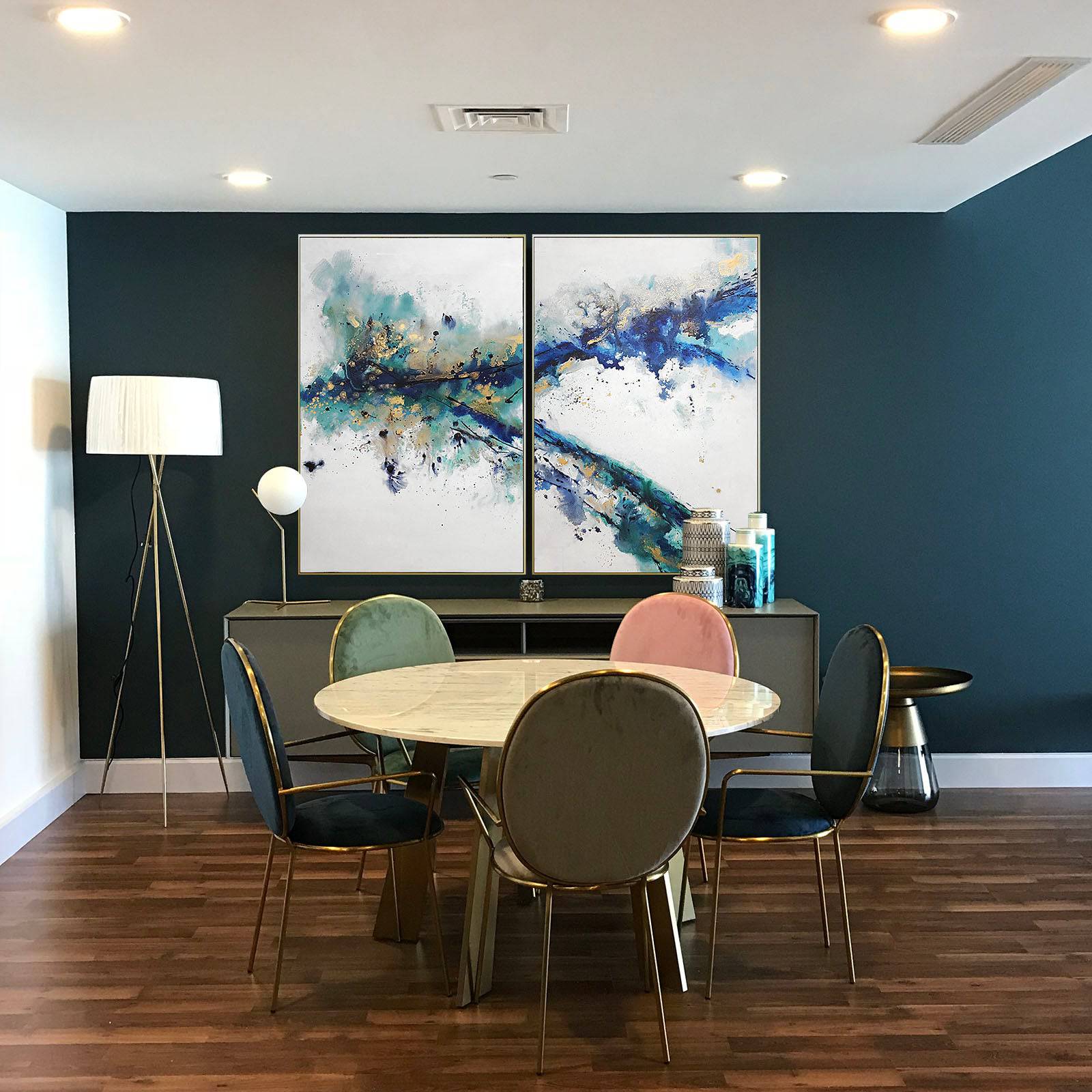 Velletri Dinning Chair Tg-199-Green - Chairs - ebarza Furniture UAE | Shop Modern Furniture in Abu Dhabi & Dubai - مفروشات ايبازرا في الامارات | تسوق اثاث عصري وديكورات مميزة في دبي وابوظبي