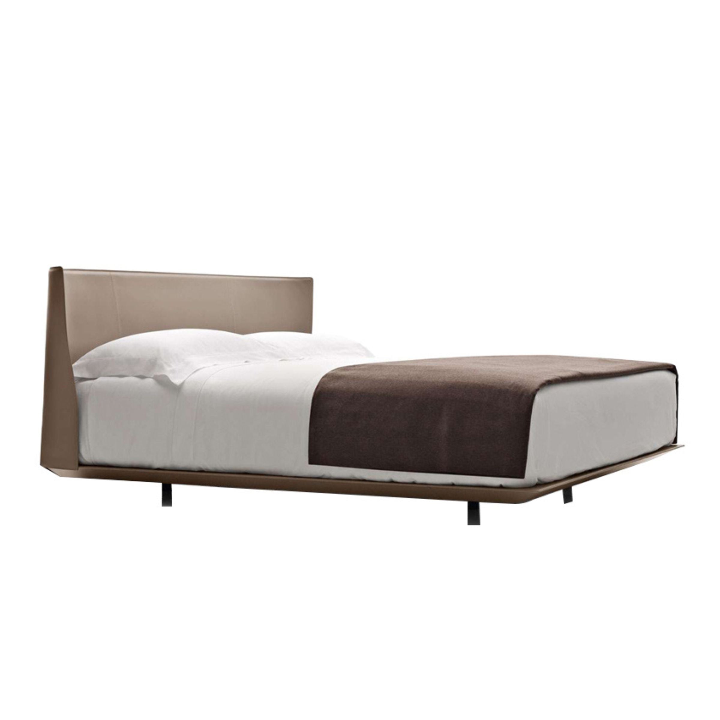 Verona King Size Bed MLL-F13 Beige - Bedsteads - ebarza Furniture UAE | Shop Modern Furniture in Abu Dhabi & Dubai - مفروشات ايبازرا في الامارات | تسوق اثاث عصري وديكورات مميزة في دبي وابوظبي