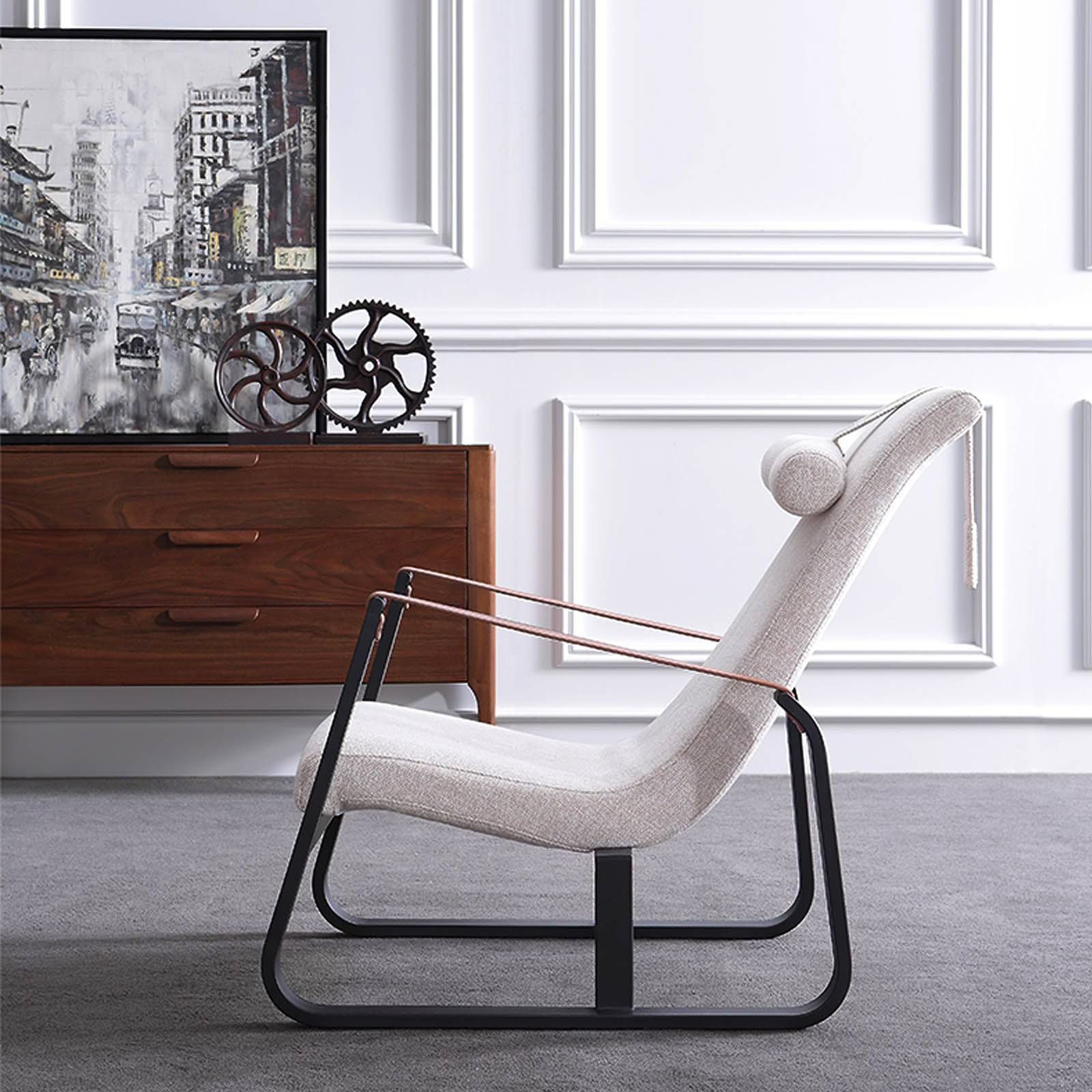 Verona Lounge Chair Fabric LC013 Hm537-1 - Lounge Chairs - ebarza Furniture UAE | Shop Modern Furniture in Abu Dhabi & Dubai - مفروشات ايبازرا في الامارات | تسوق اثاث عصري وديكورات مميزة في دبي وابوظبي