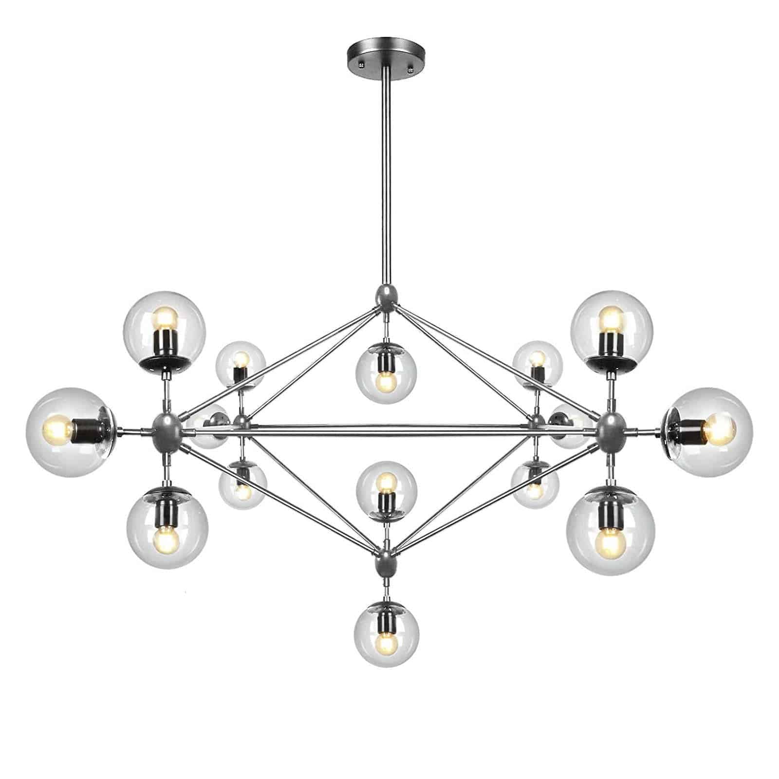Vintage 15 Heads Bubble Chandelier Cy-Dd-309-15-Ch - Pendant Lamps - ebarza Furniture UAE | Shop Modern Furniture in Abu Dhabi & Dubai - مفروشات ايبازرا في الامارات | تسوق اثاث عصري وديكورات مميزة في دبي وابوظبي