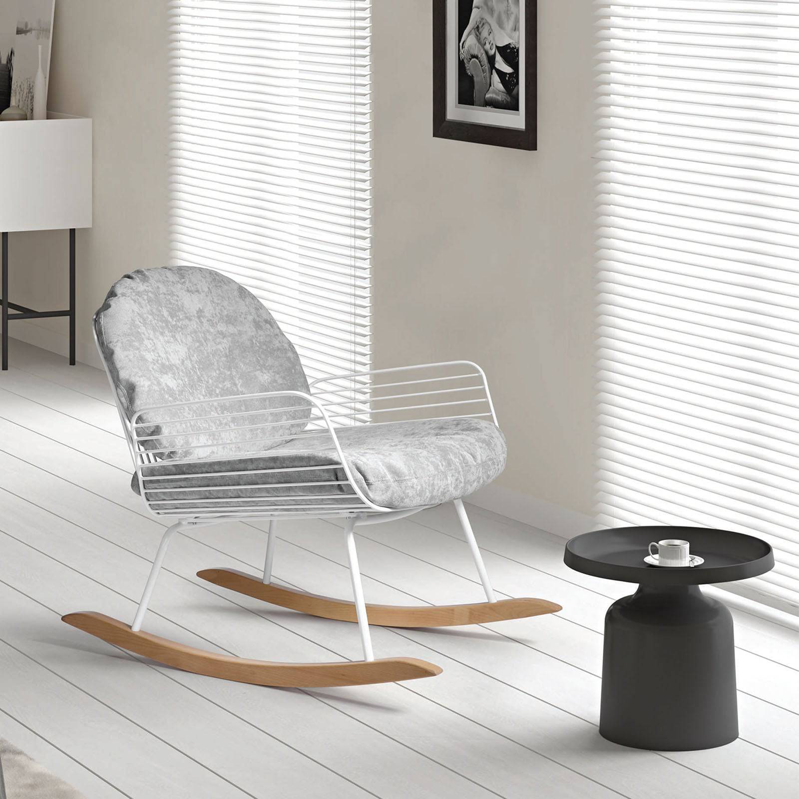 Walts Rocking Chair Mc 179B - Chairs - ebarza Furniture UAE | Shop Modern Furniture in Abu Dhabi & Dubai - مفروشات ايبازرا في الامارات | تسوق اثاث عصري وديكورات مميزة في دبي وابوظبي