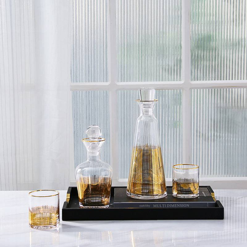 Water / Juice Golden Jar Fl-K059 - Drinkware - ebarza Furniture UAE | Shop Modern Furniture in Abu Dhabi & Dubai - مفروشات ايبازرا في الامارات | تسوق اثاث عصري وديكورات مميزة في دبي وابوظبي