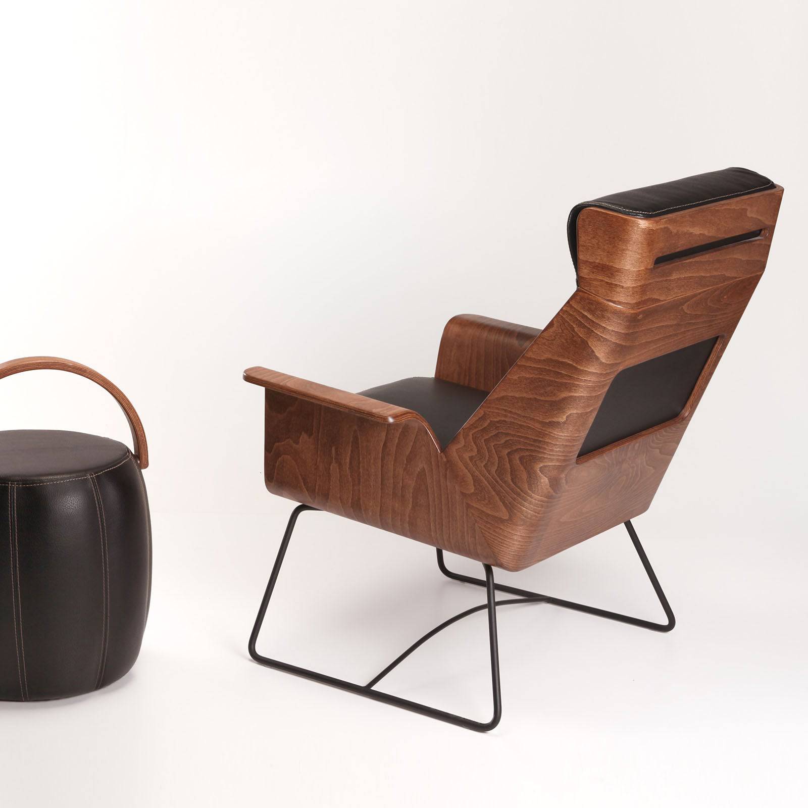 Wings Chair Wing-001-W - Lounge Chairs - ebarza Furniture UAE | Shop Modern Furniture in Abu Dhabi & Dubai - مفروشات ايبازرا في الامارات | تسوق اثاث عصري وديكورات مميزة في دبي وابوظبي