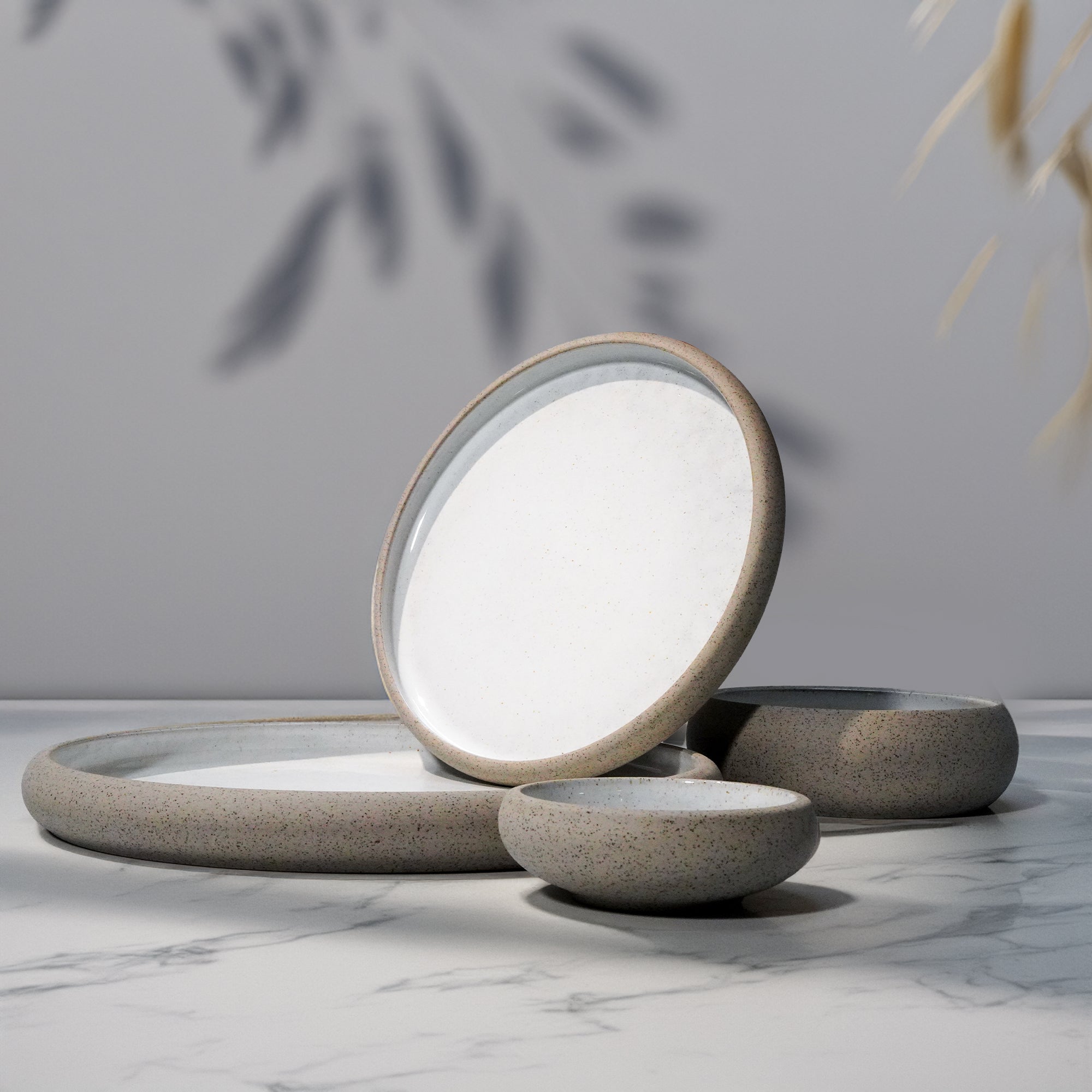 Pre-order 75 Days Delivery Nordic Western Round plate 8.5 E746-P- 10187 8.5 - Plates - ebarza Furniture UAE | Shop Modern Furniture in Abu Dhabi & Dubai - مفروشات ايبازرا في الامارات | تسوق اثاث عصري وديكورات مميزة في دبي وابوظبي