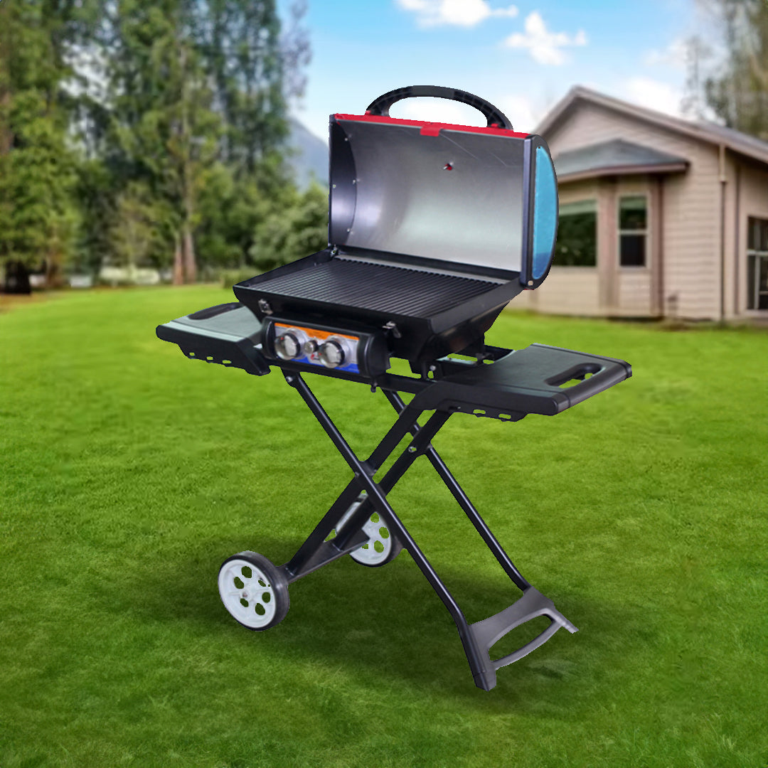 Grillix BBQ Smoker - BBQ-380 - Kitchen Appliances - ebarza Furniture UAE | Shop Modern Furniture in Abu Dhabi & Dubai - مفروشات ايبازرا في الامارات | تسوق اثاث عصري وديكورات مميزة في دبي وابوظبي