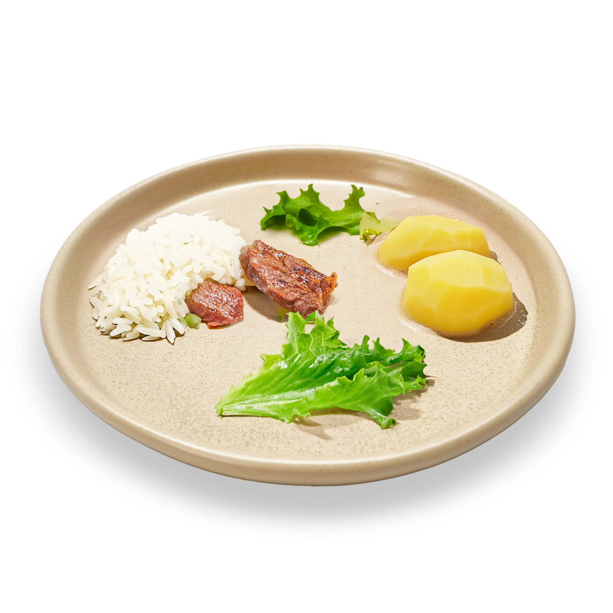 Asian Zen ceramic Plate E711-P-06066 12 - Plates - ebarza Furniture UAE | Shop Modern Furniture in Abu Dhabi & Dubai - مفروشات ايبازرا في الامارات | تسوق اثاث عصري وديكورات مميزة في دبي وابوظبي