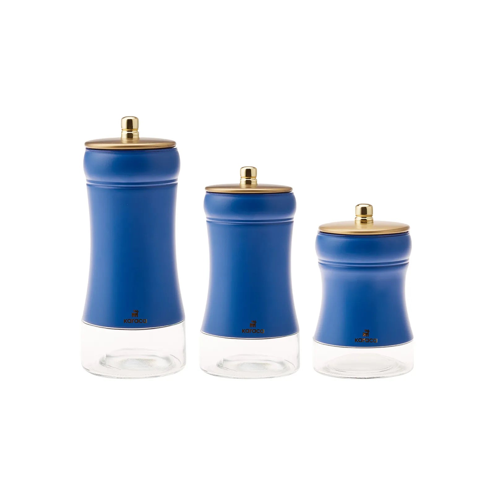 Karaca Blue Berry 3-Piece Storage Container 153.03.06.8986 - Spice Sets - ebarza Furniture UAE | Shop Modern Furniture in Abu Dhabi & Dubai - مفروشات ايبازرا في الامارات | تسوق اثاث عصري وديكورات مميزة في دبي وابوظبي