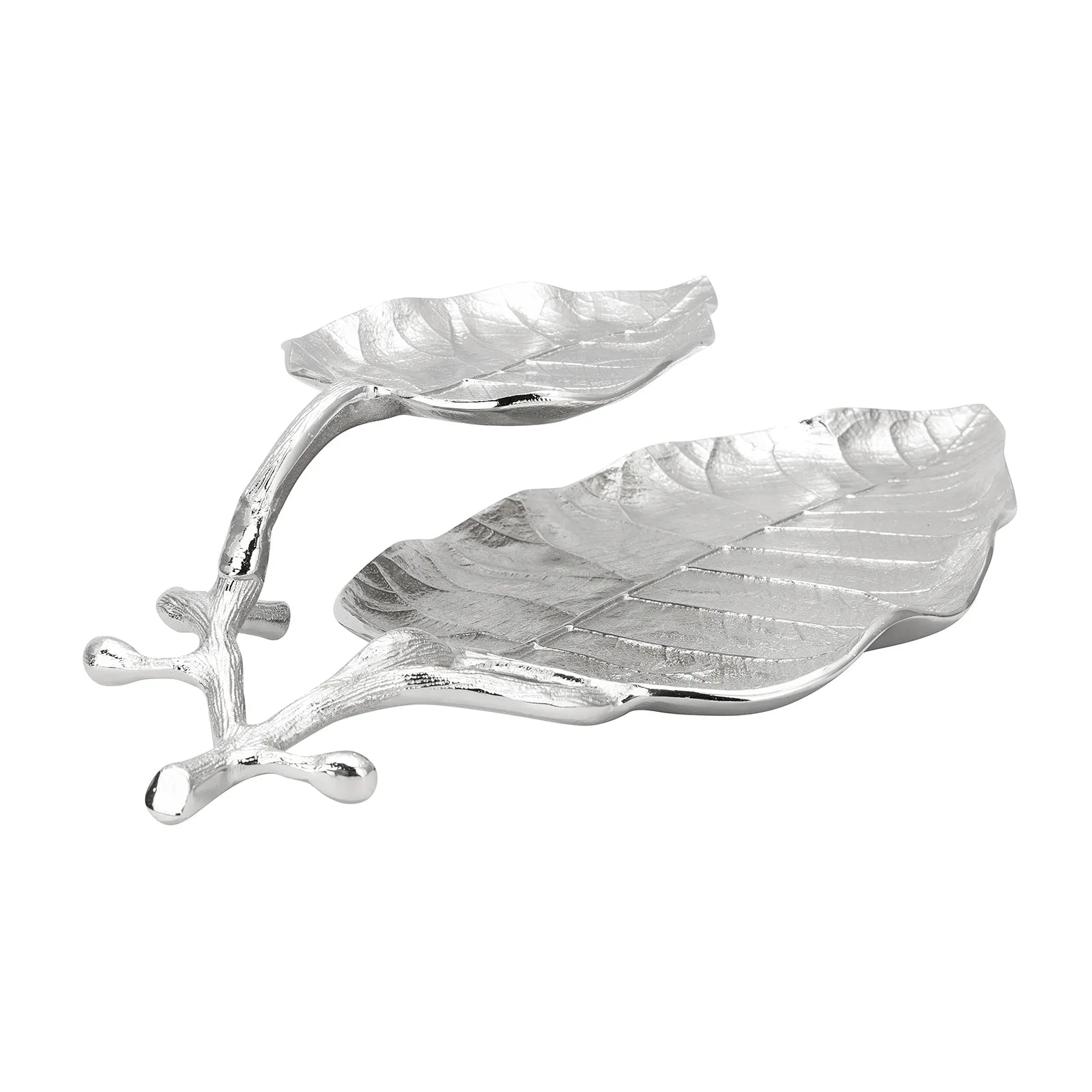 2 Layer Leaf Plate 26X45 Cm 153.19.01.1188 - Plates - ebarza Furniture UAE | Shop Modern Furniture in Abu Dhabi & Dubai - مفروشات ايبازرا في الامارات | تسوق اثاث عصري وديكورات مميزة في دبي وابوظبي