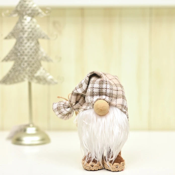 Karaca Home Mini Santa Cream 10X6X16 Cm 300.21.02.0290 - Doll/Door stopper - ebarza Furniture UAE | Shop Modern Furniture in Abu Dhabi & Dubai - مفروشات ايبازرا في الامارات | تسوق اثاث عصري وديكورات مميزة في دبي وابوظبي