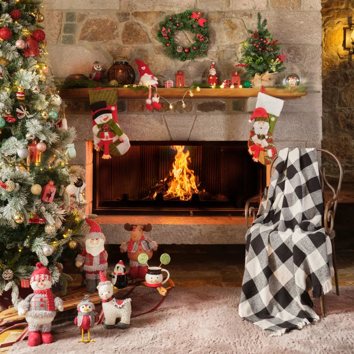 Karaca Home Mountain Black and White Tv Blanket 200.21.01.0359 - Blankets - ebarza Furniture UAE | Shop Modern Furniture in Abu Dhabi & Dubai - مفروشات ايبازرا في الامارات | تسوق اثاث عصري وديكورات مميزة في دبي وابوظبي