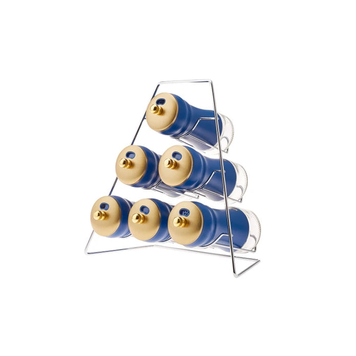 Karaca Blue Berry 7 Piece Triangle Spice Set 153.03.06.8991 - Spice Sets - ebarza Furniture UAE | Shop Modern Furniture in Abu Dhabi & Dubai - مفروشات ايبازرا في الامارات | تسوق اثاث عصري وديكورات مميزة في دبي وابوظبي