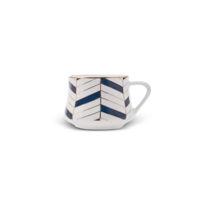 Karaca Yakut Set Of 6 Coffee Cups 100 Ml 153.03.06.7974 - Coffee Sets - ebarza Furniture UAE | Shop Modern Furniture in Abu Dhabi & Dubai - مفروشات ايبازرا في الامارات | تسوق اثاث عصري وديكورات مميزة في دبي وابوظبي