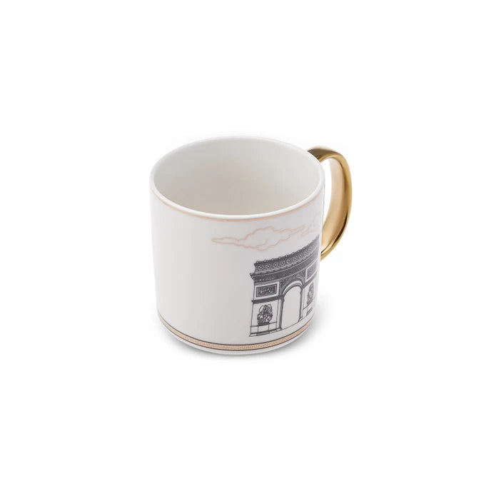 Karaca Art Neoclassic Mug 400 ml 153.03.06.8086 - Mugs - ebarza Furniture UAE | Shop Modern Furniture in Abu Dhabi & Dubai - مفروشات ايبازرا في الامارات | تسوق اثاث عصري وديكورات مميزة في دبي وابوظبي