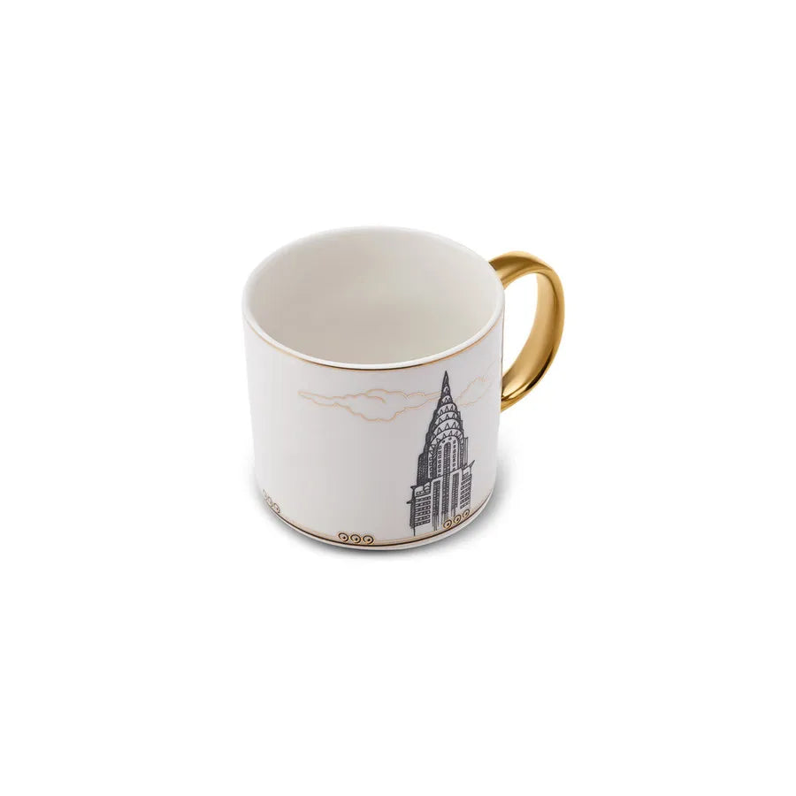 Karaca Art Deco Mug 400 ml 153.03.06.8081 - Mugs - ebarza Furniture UAE | Shop Modern Furniture in Abu Dhabi & Dubai - مفروشات ايبازرا في الامارات | تسوق اثاث عصري وديكورات مميزة في دبي وابوظبي
