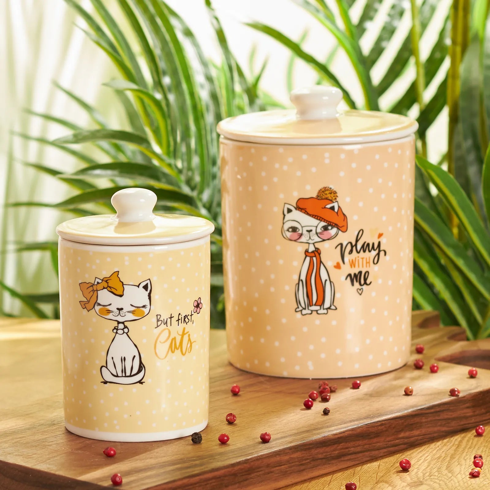 Karaca Animal 5 Pieces Spice Set 153.03.06.5146 - Spice Sets - ebarza Furniture UAE | Shop Modern Furniture in Abu Dhabi & Dubai - مفروشات ايبازرا في الامارات | تسوق اثاث عصري وديكورات مميزة في دبي وابوظبي