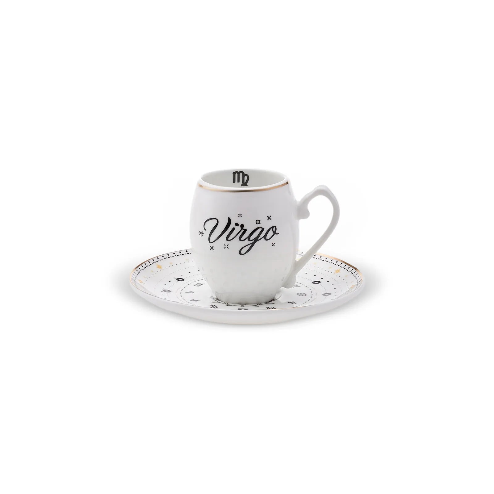 Karaca Virgo Coffee Cup 90 Ml 153.03.06.6905 - Coffee Sets - ebarza Furniture UAE | Shop Modern Furniture in Abu Dhabi & Dubai - مفروشات ايبازرا في الامارات | تسوق اثاث عصري وديكورات مميزة في دبي وابوظبي