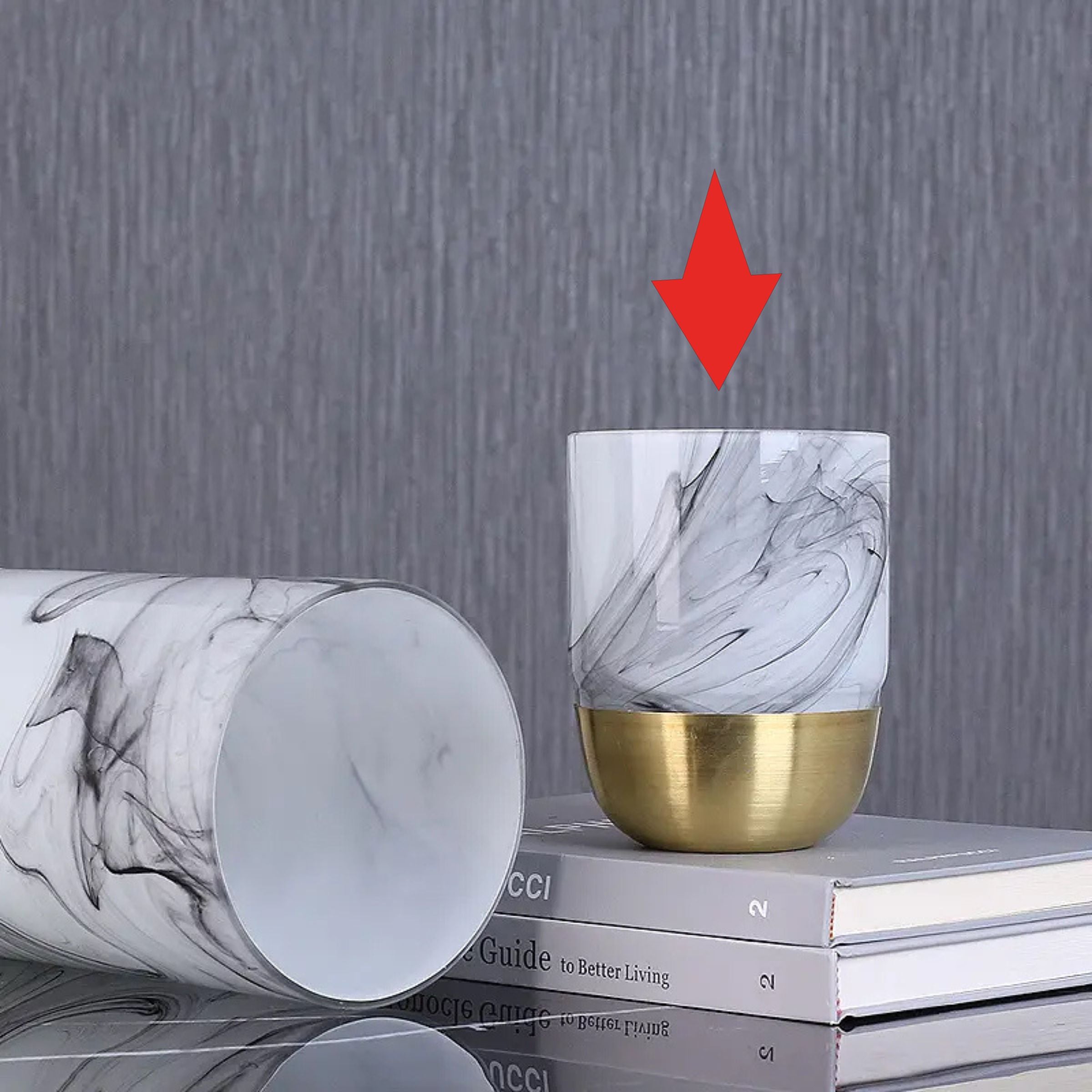 Handmade Decorative Vase Fl-Zs297B - Vases - ebarza Furniture UAE | Shop Modern Furniture in Abu Dhabi & Dubai - مفروشات ايبازرا في الامارات | تسوق اثاث عصري وديكورات مميزة في دبي وابوظبي