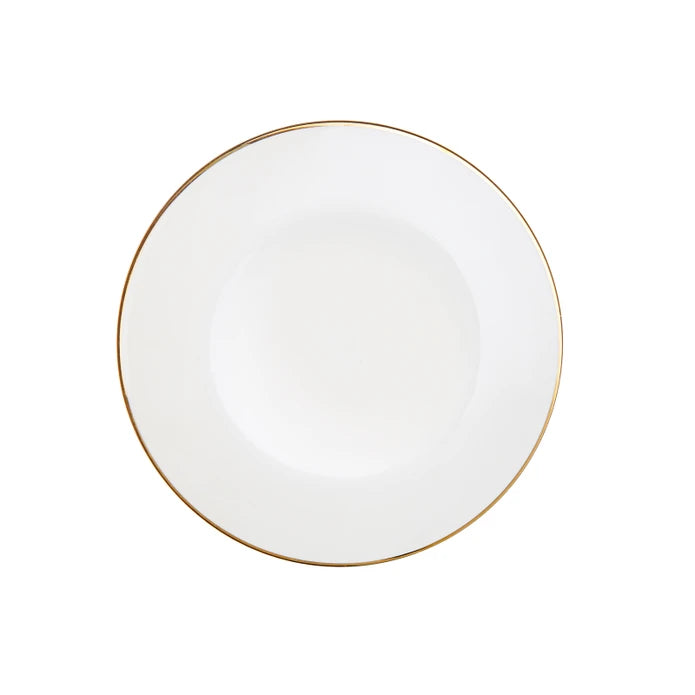 Karaca Alicia 24 Pieces 6 Person Porcelain Gold Round Dinnerware 153.03.06.5064 - Dinnerware Sets - ebarza Furniture UAE | Shop Modern Furniture in Abu Dhabi & Dubai - مفروشات ايبازرا في الامارات | تسوق اثاث عصري وديكورات مميزة في دبي وابوظبي