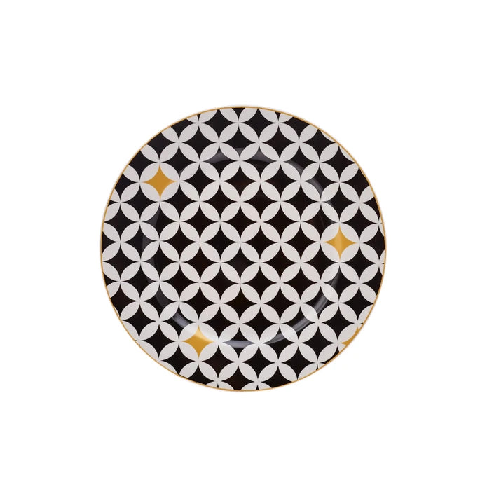 Karaca Boldi 24 Pieces 6 Person Porcelain Dinnerware Set 153.03.06.7031 - Dinnerware Sets - ebarza Furniture UAE | Shop Modern Furniture in Abu Dhabi & Dubai - مفروشات ايبازرا في الامارات | تسوق اثاث عصري وديكورات مميزة في دبي وابوظبي