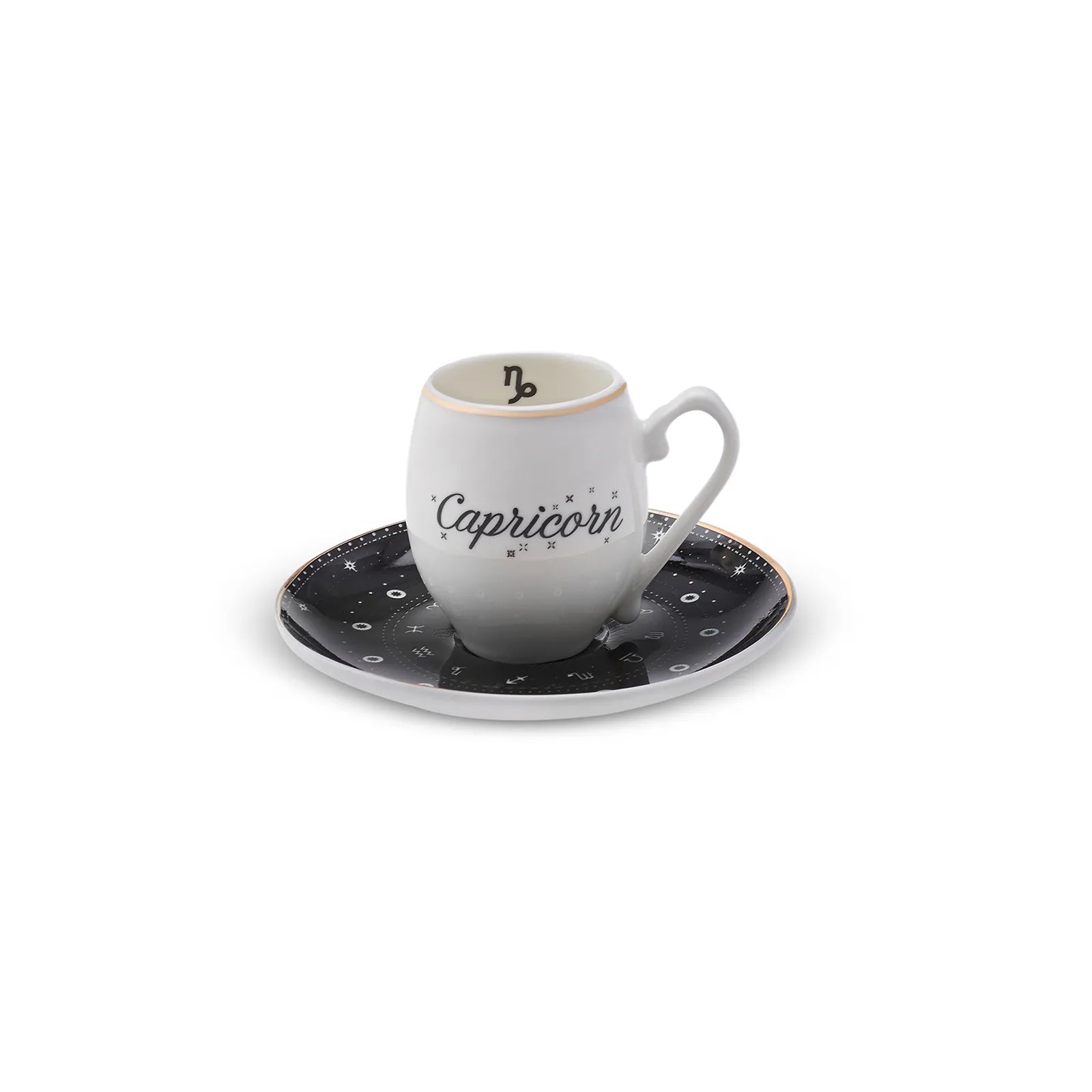 Karaca Capricorn Coffee Cup 90 Ml 153.03.06.6897 - Coffee Sets - ebarza Furniture UAE | Shop Modern Furniture in Abu Dhabi & Dubai - مفروشات ايبازرا في الامارات | تسوق اثاث عصري وديكورات مميزة في دبي وابوظبي