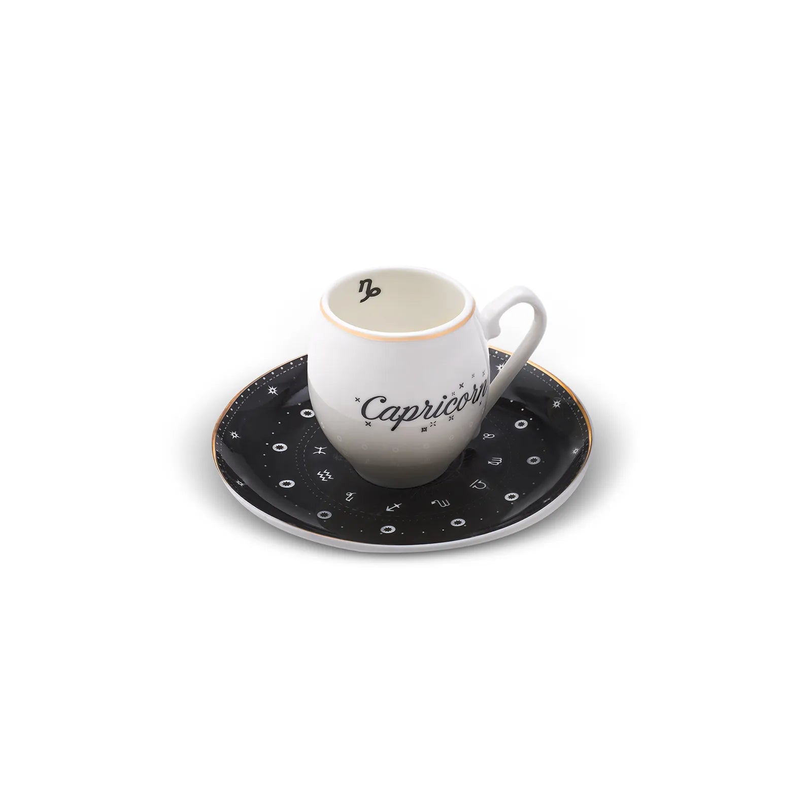 Karaca Capricorn Coffee Cup 90 Ml 153.03.06.6897 - Coffee Sets - ebarza Furniture UAE | Shop Modern Furniture in Abu Dhabi & Dubai - مفروشات ايبازرا في الامارات | تسوق اثاث عصري وديكورات مميزة في دبي وابوظبي